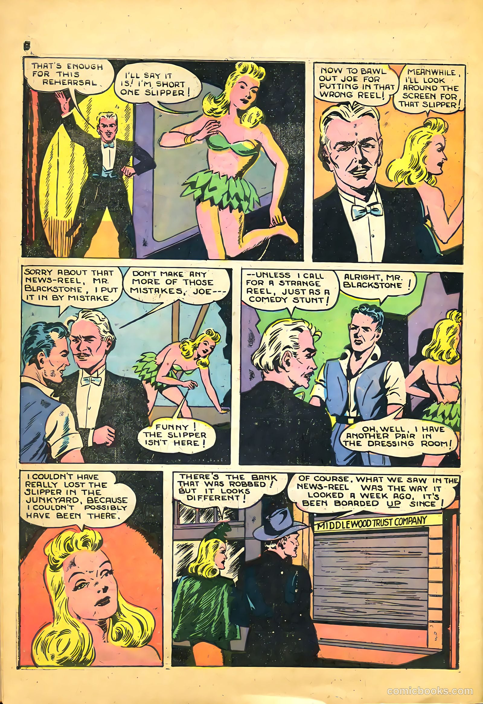Blackstone Master Magician Comics #1 — page 10 of 52