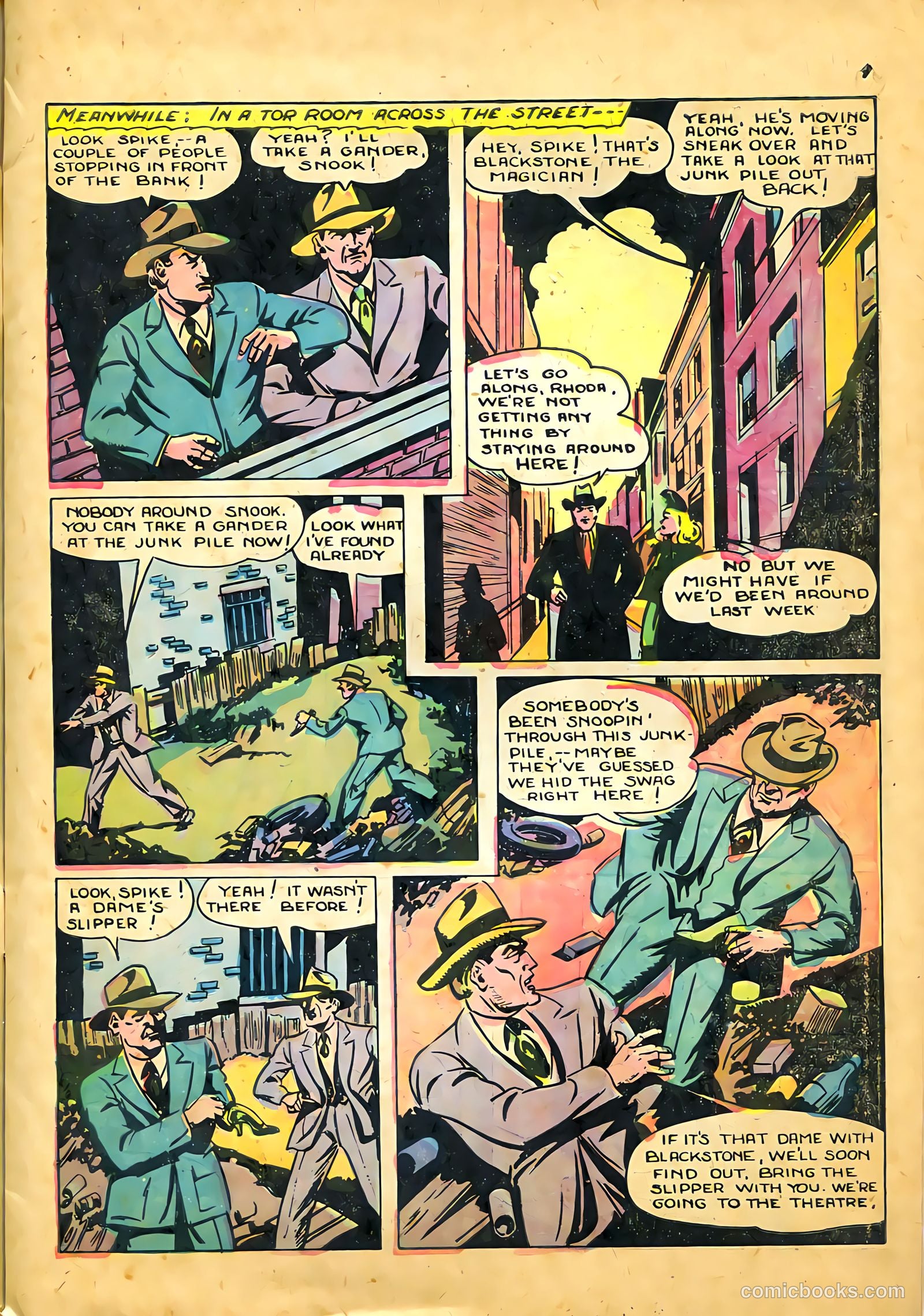 Blackstone Master Magician Comics #1 — page 11 of 52