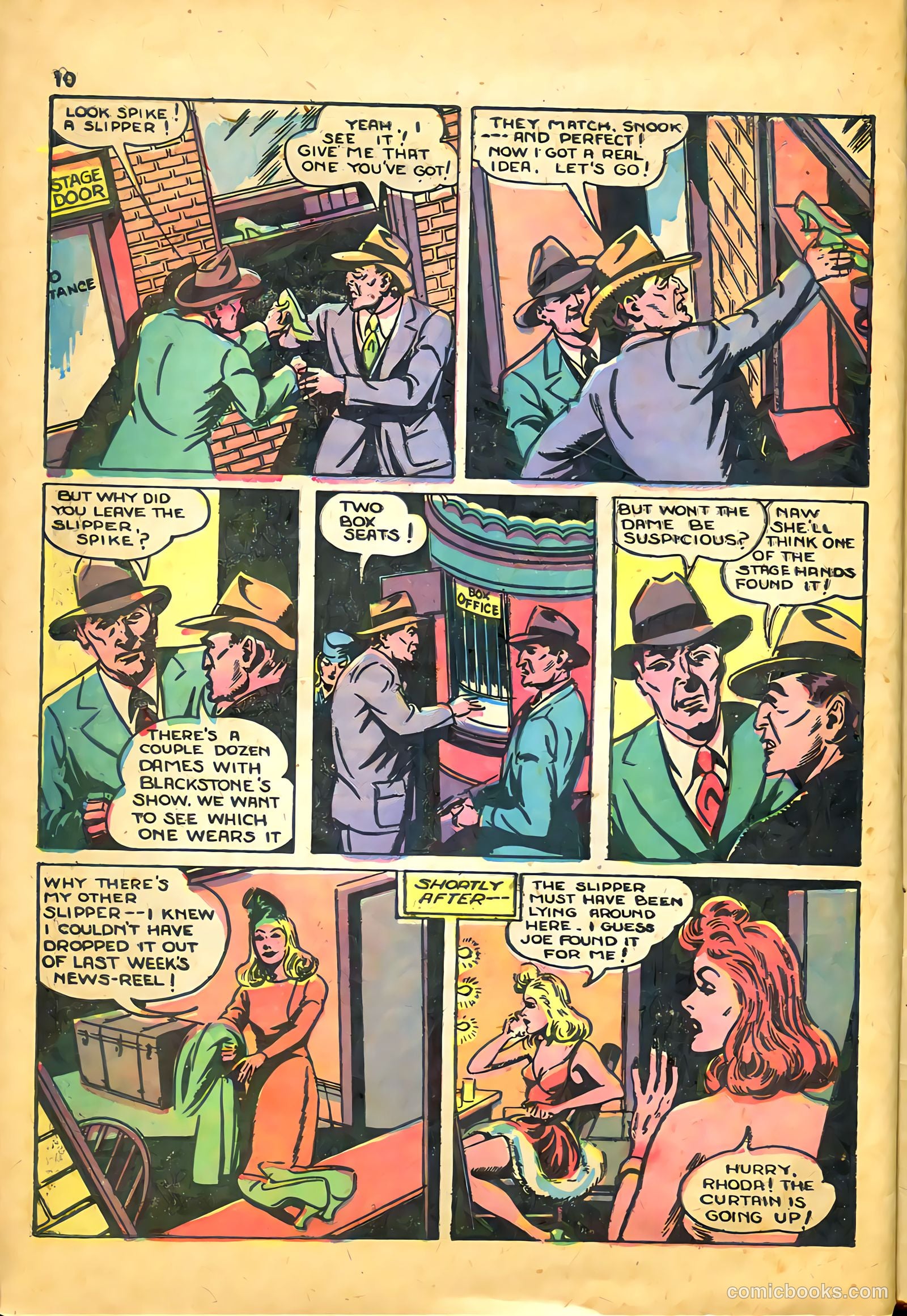 Blackstone Master Magician Comics #1 — page 12 of 52
