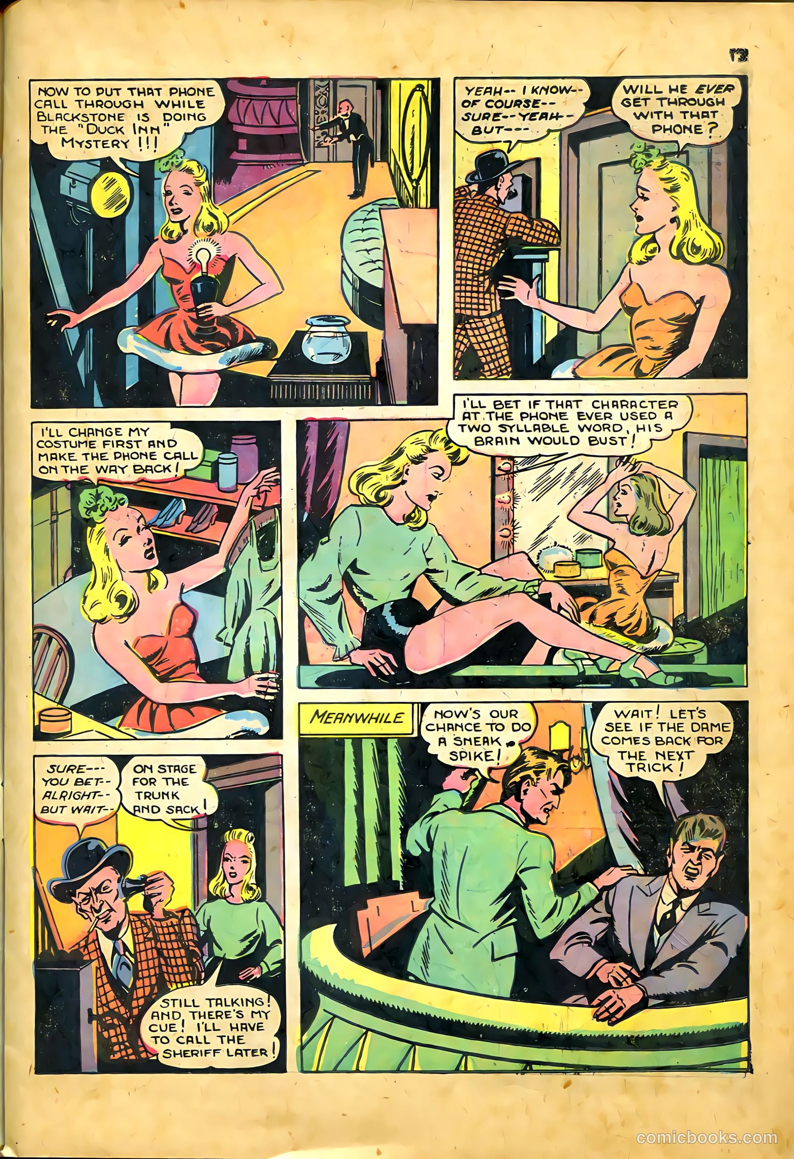Blackstone Master Magician Comics #1 — page 15 of 52