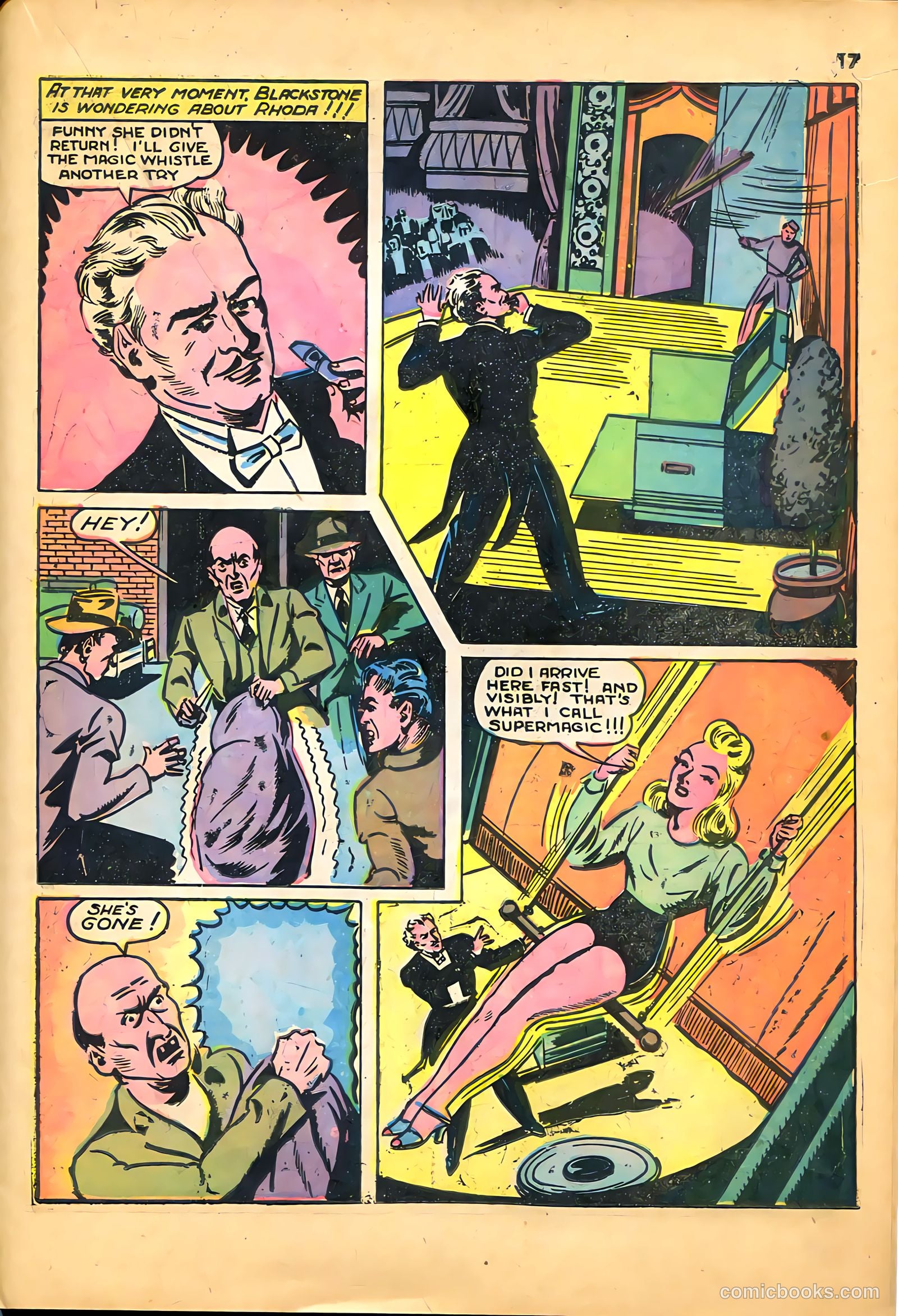 Blackstone Master Magician Comics #1 — page 19 of 52