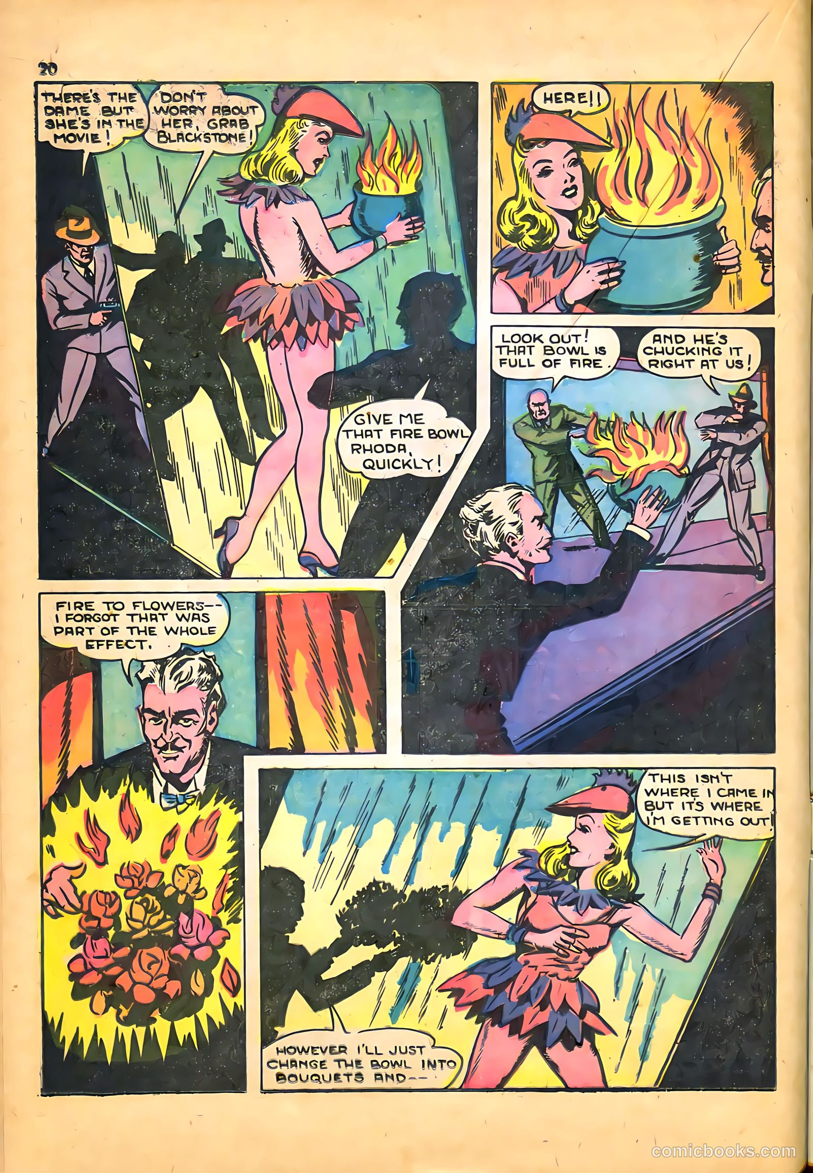 Blackstone Master Magician Comics #1 — page 22 of 52