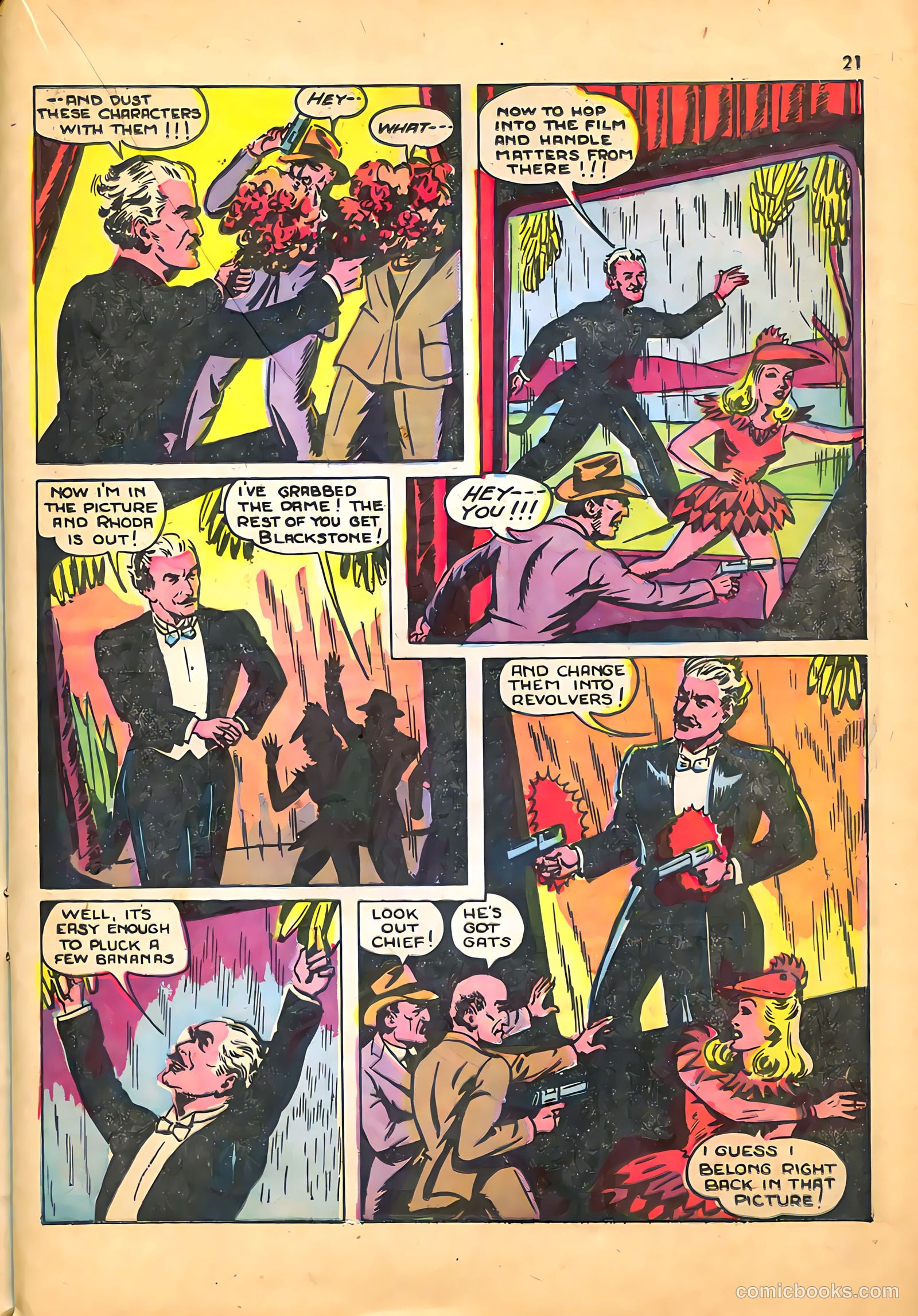 Blackstone Master Magician Comics #1 — page 23 of 52