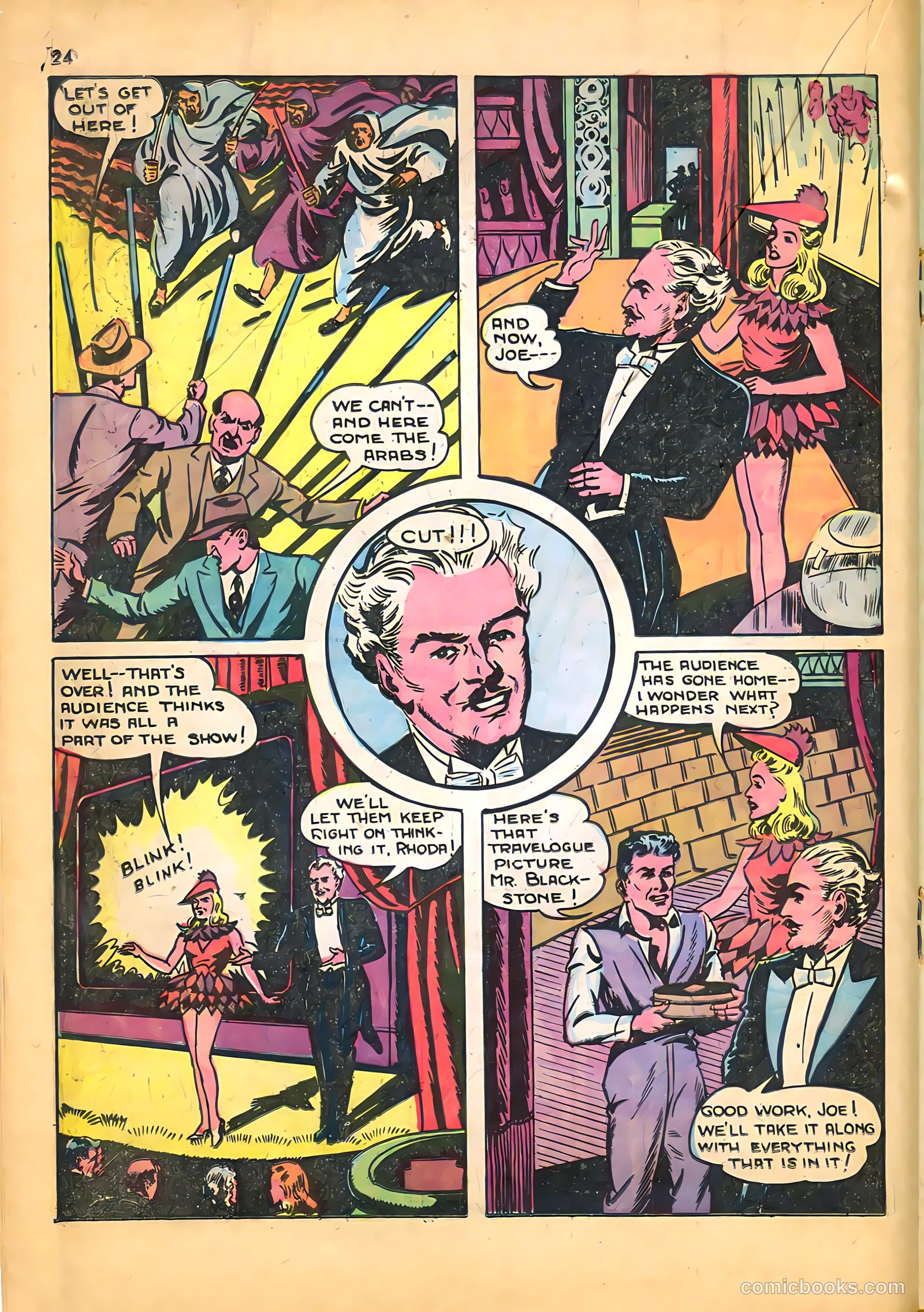 Blackstone Master Magician Comics #1 — page 26 of 52