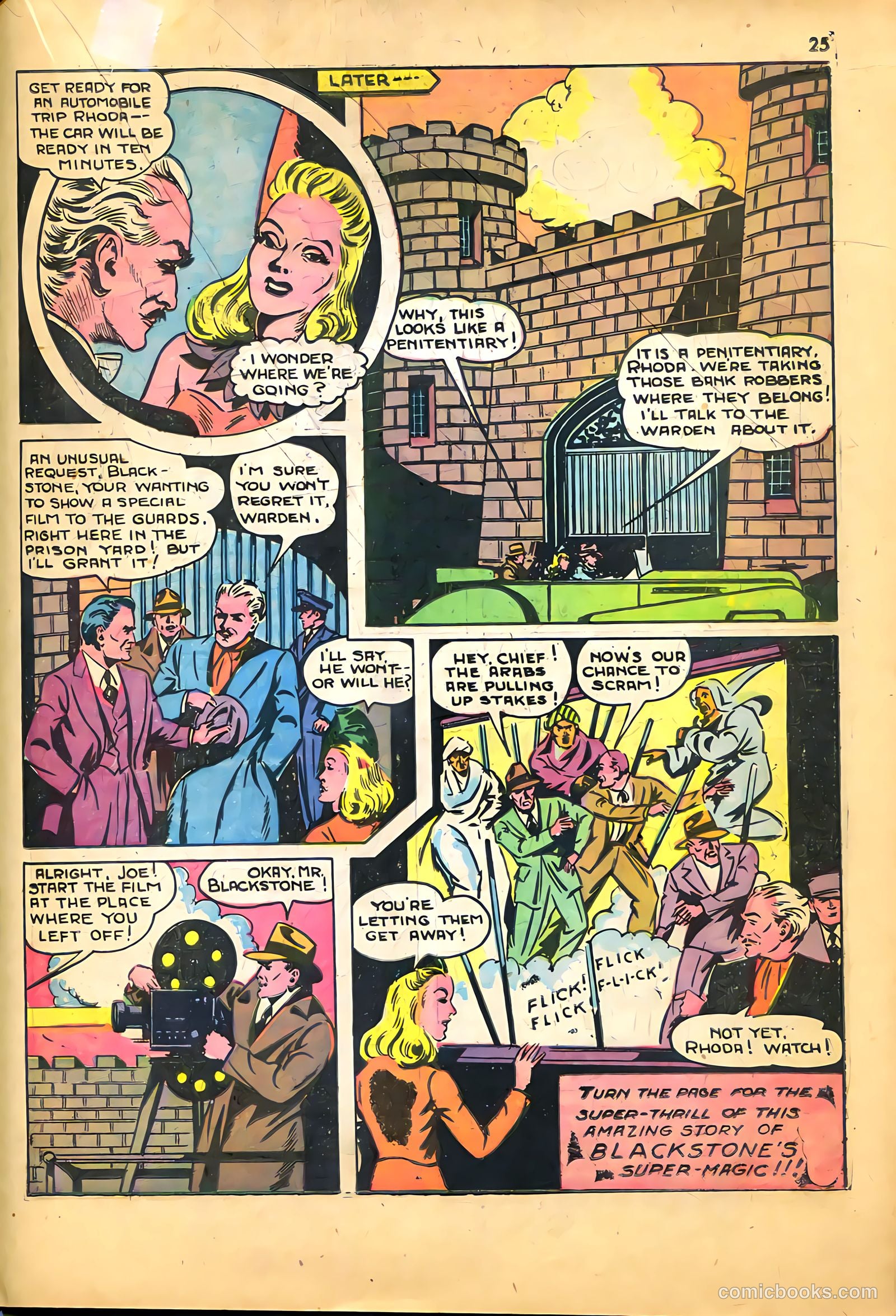 Blackstone Master Magician Comics #1 — page 27 of 52