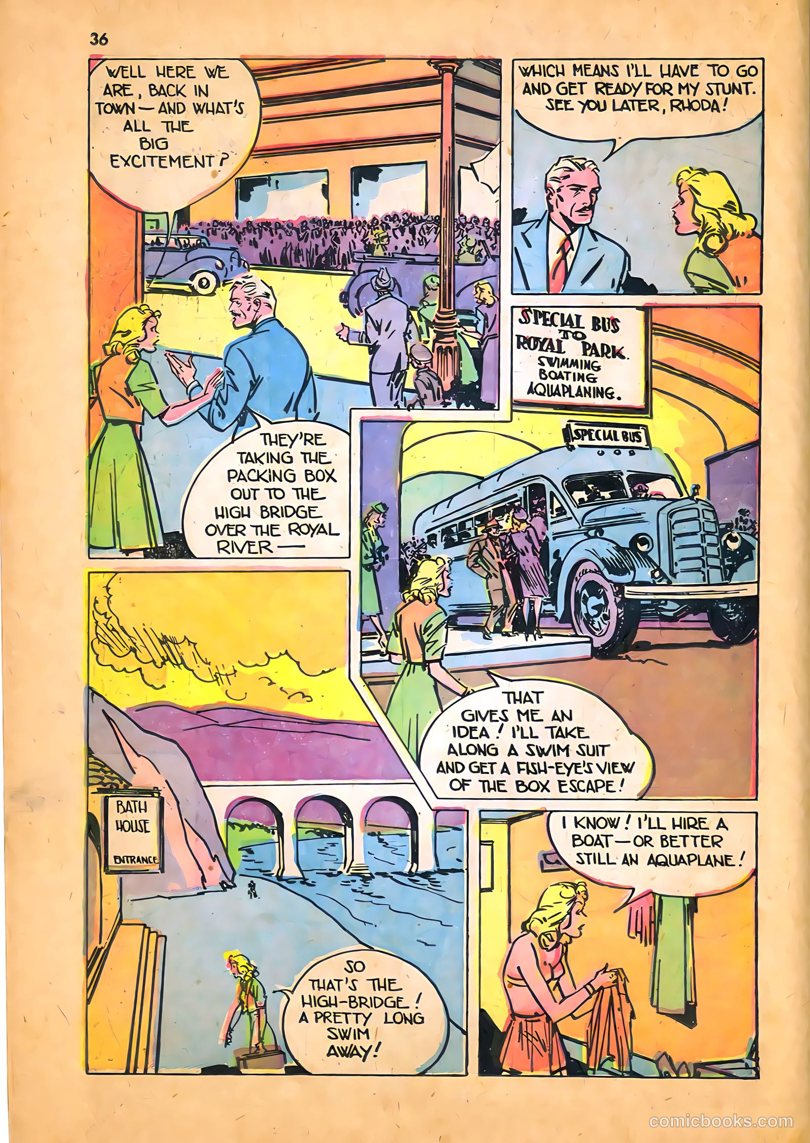 Blackstone Master Magician Comics #1 — page 38 of 52