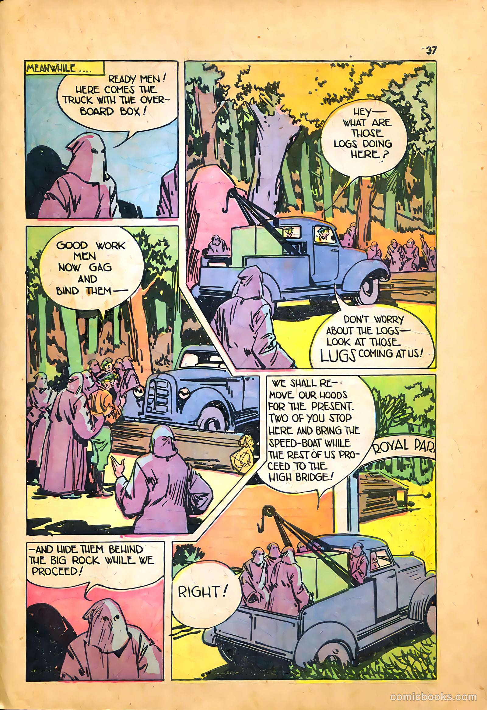 Blackstone Master Magician Comics #1 — page 39 of 52