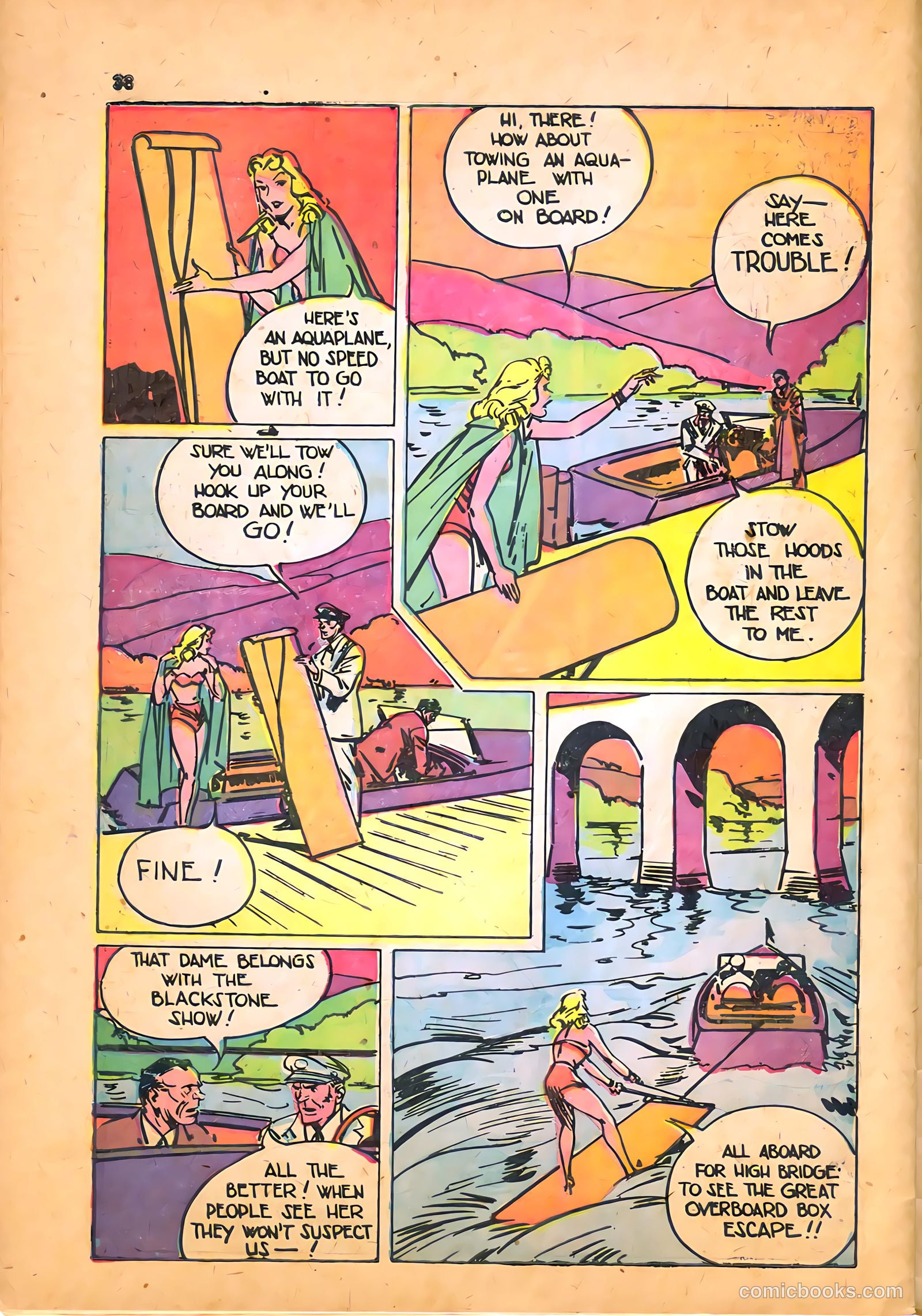 Blackstone Master Magician Comics #1 — page 40 of 52
