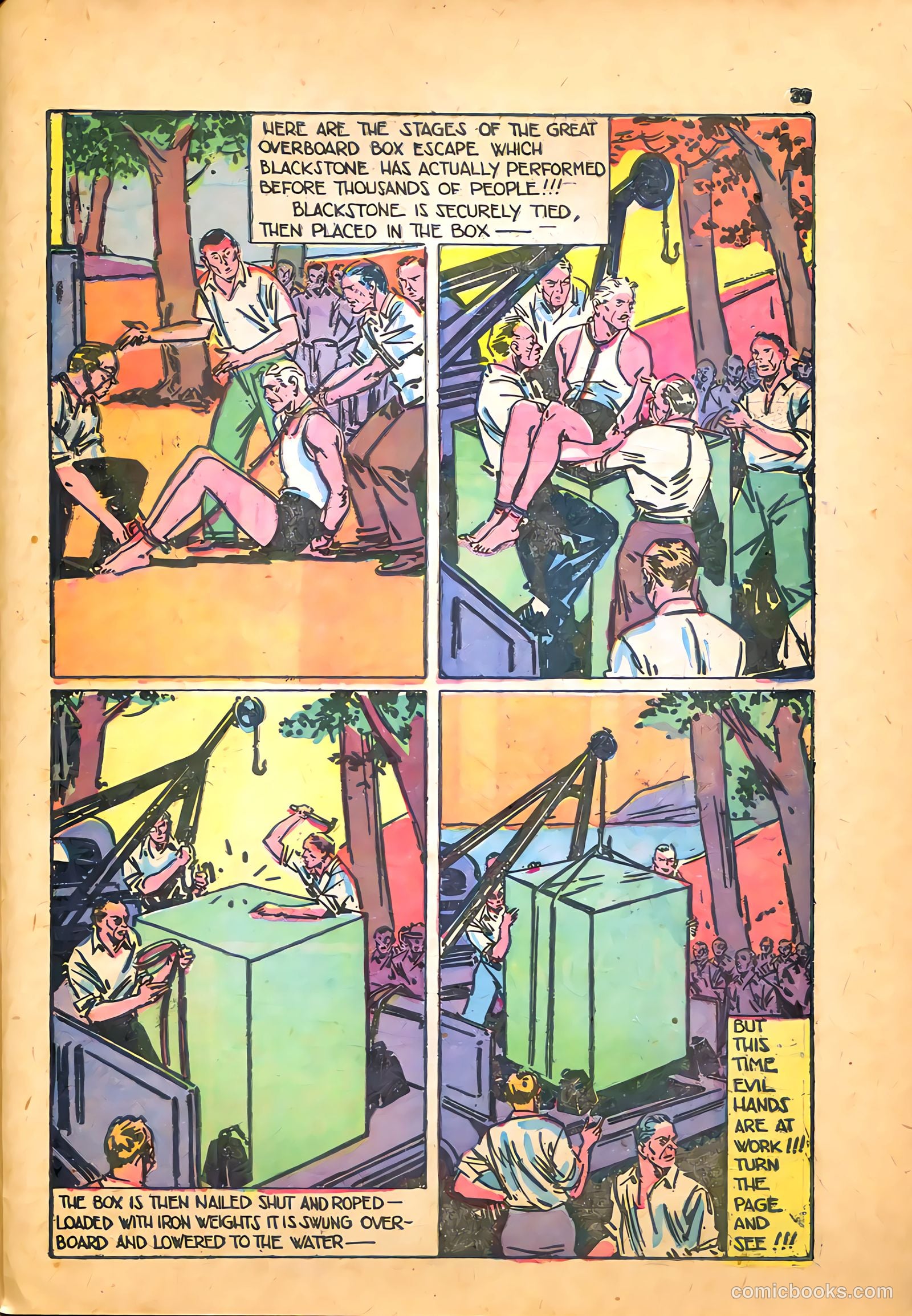 Blackstone Master Magician Comics #1 — page 41 of 52