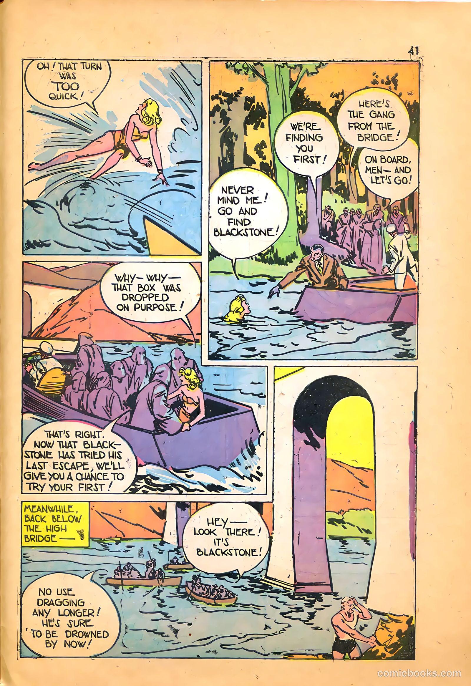 Blackstone Master Magician Comics #1 — page 43 of 52