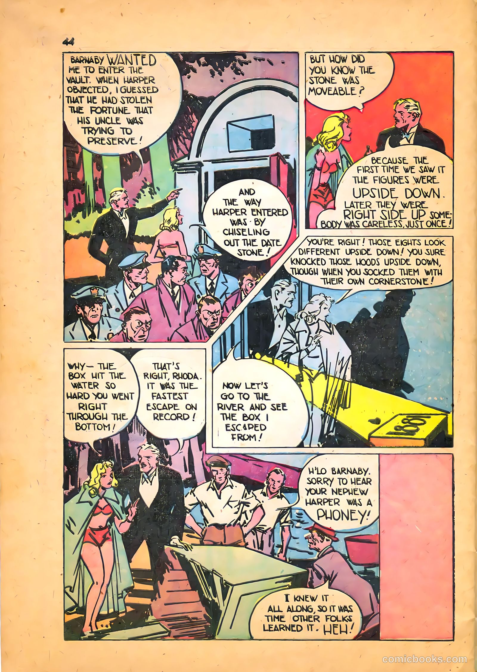 Blackstone Master Magician Comics #1 — page 46 of 52