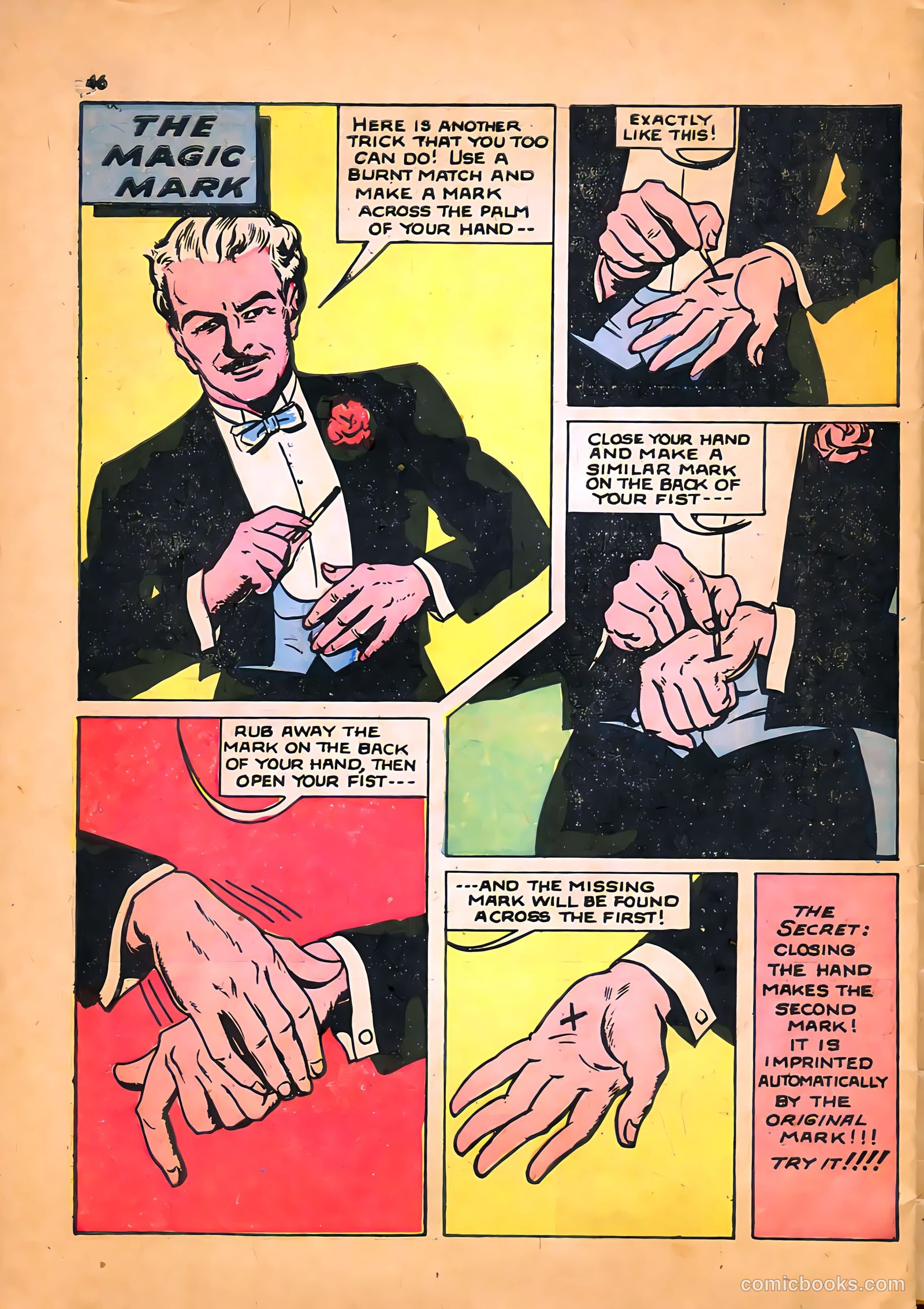Blackstone Master Magician Comics #1 — page 48 of 52