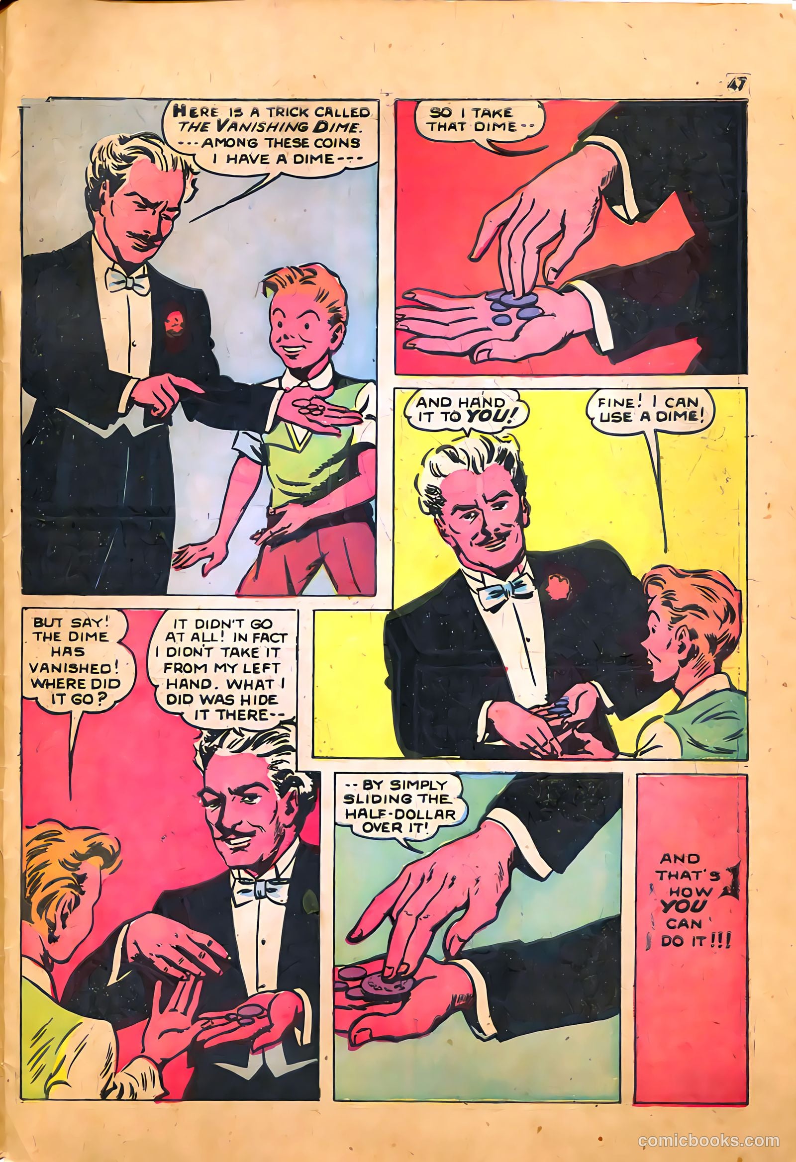 Blackstone Master Magician Comics #1 — page 49 of 52