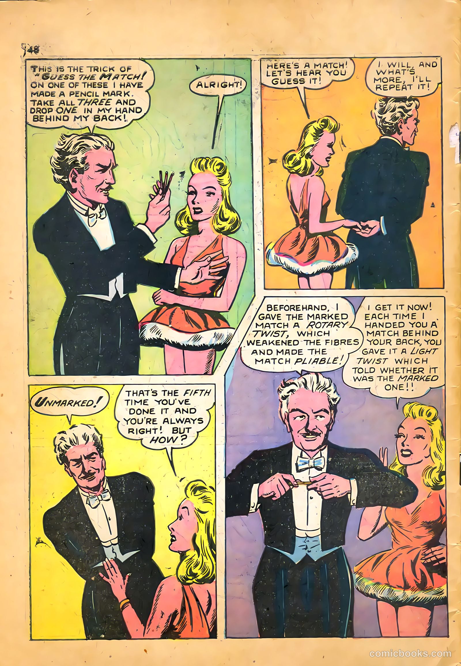 Blackstone Master Magician Comics #1 — page 50 of 52