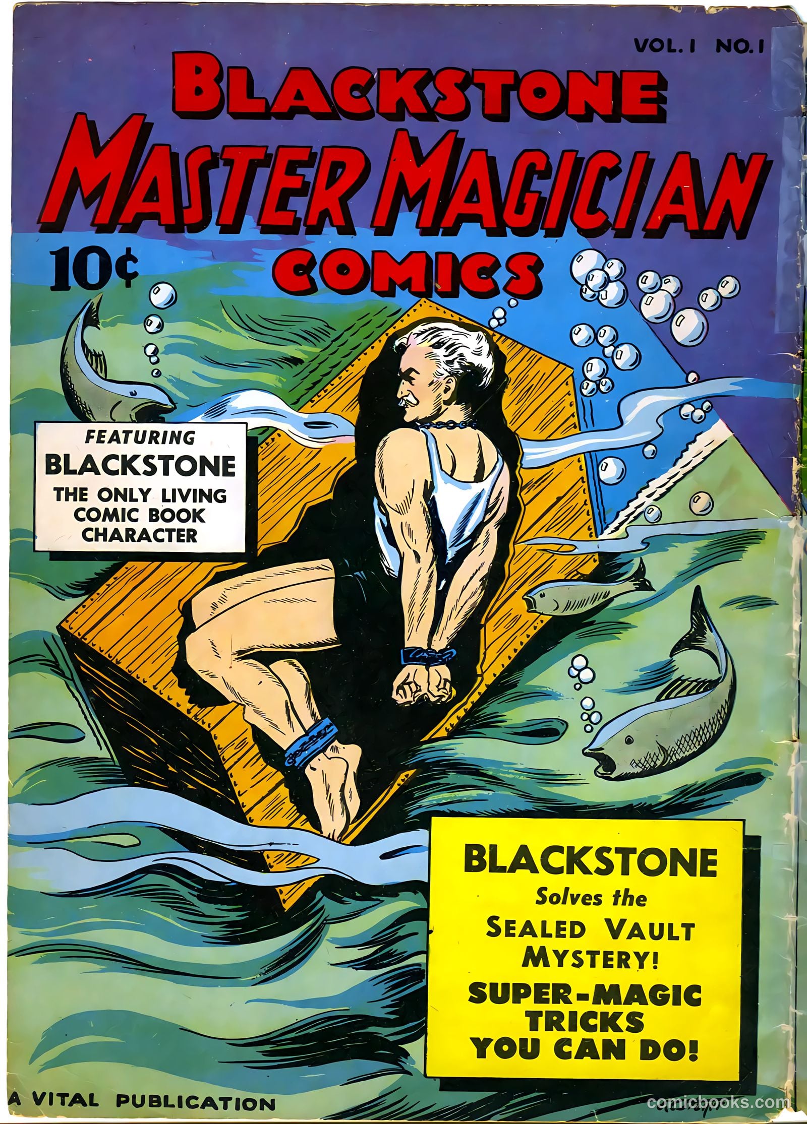 Blackstone Master Magician Comics #1 — page 52 of 52