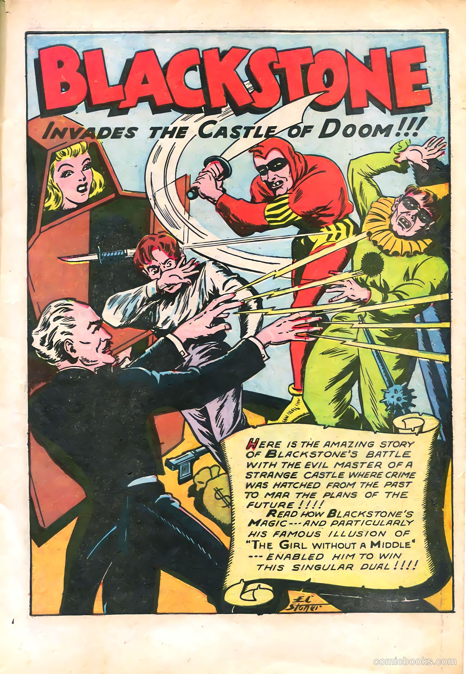 Blackstone Master Magician Comics #2 — page 3 of 52