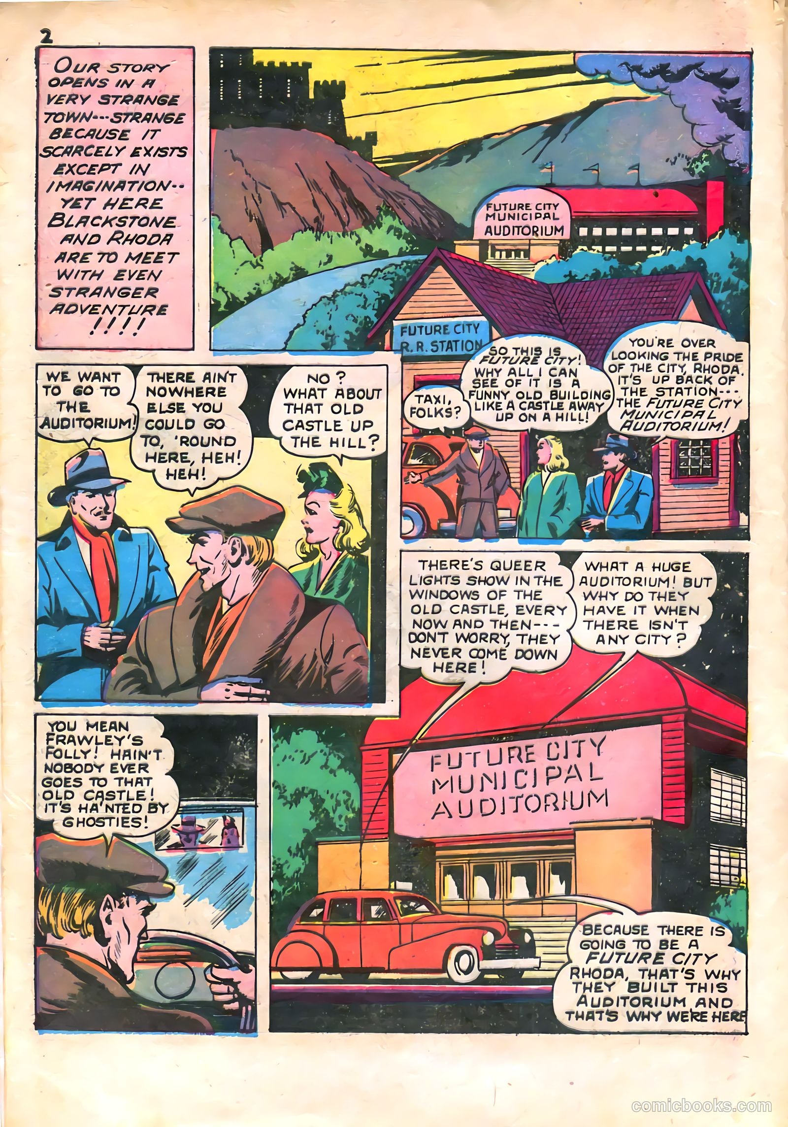 Blackstone Master Magician Comics #2 — page 4 of 52