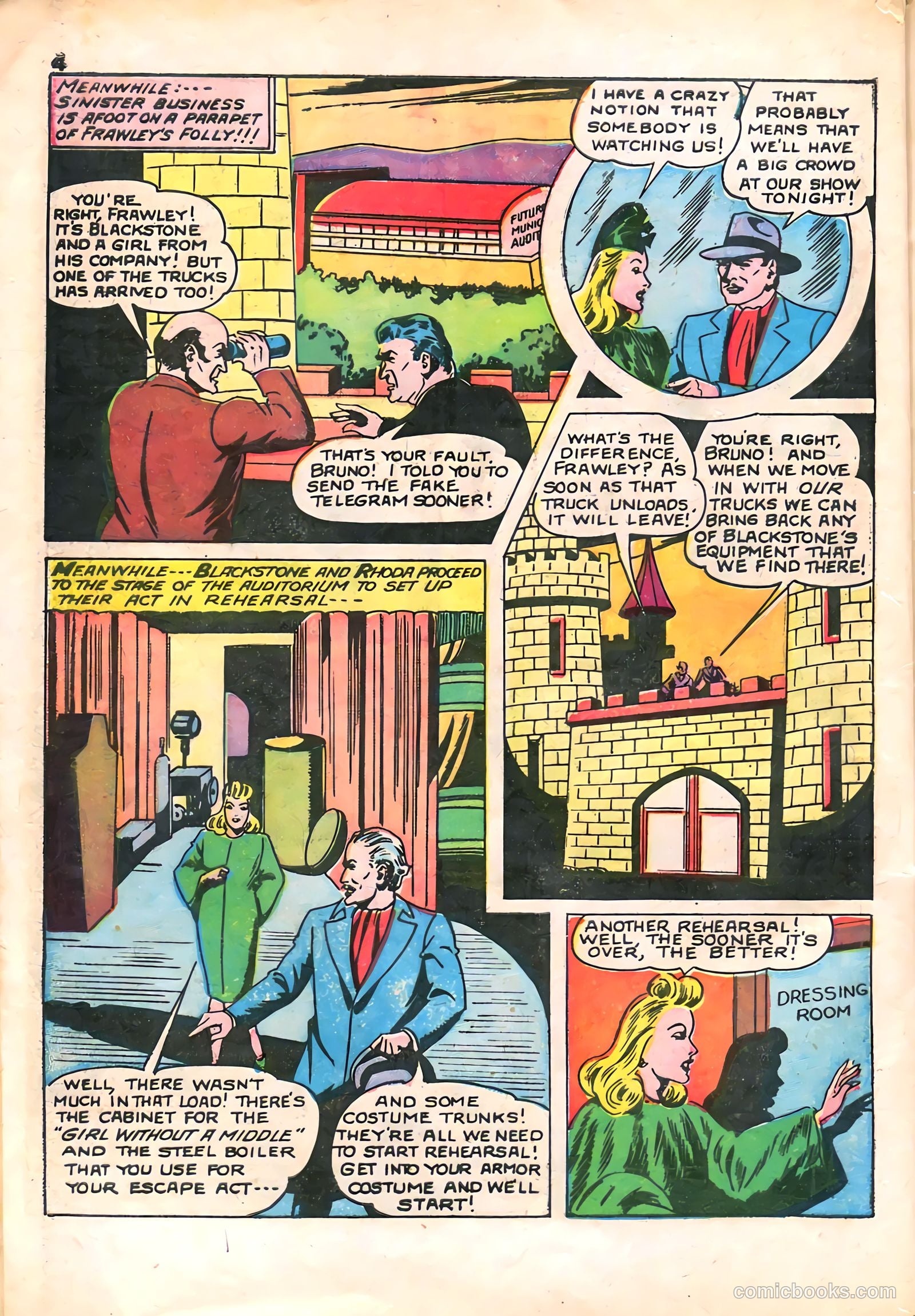 Blackstone Master Magician Comics #2 — page 6 of 52