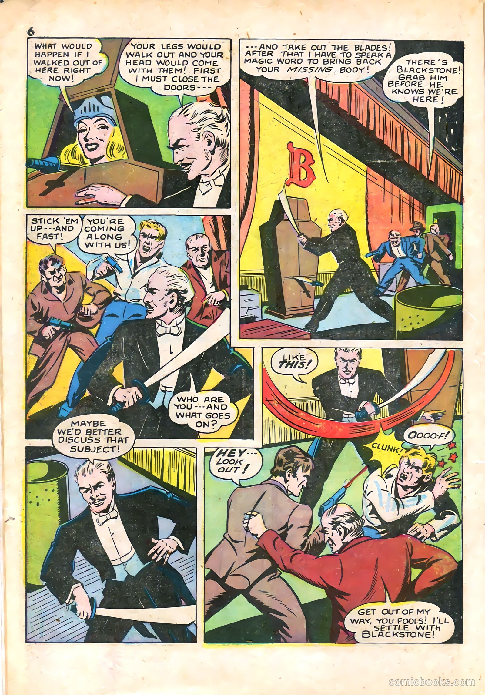 Blackstone Master Magician Comics #2 — page 8 of 52