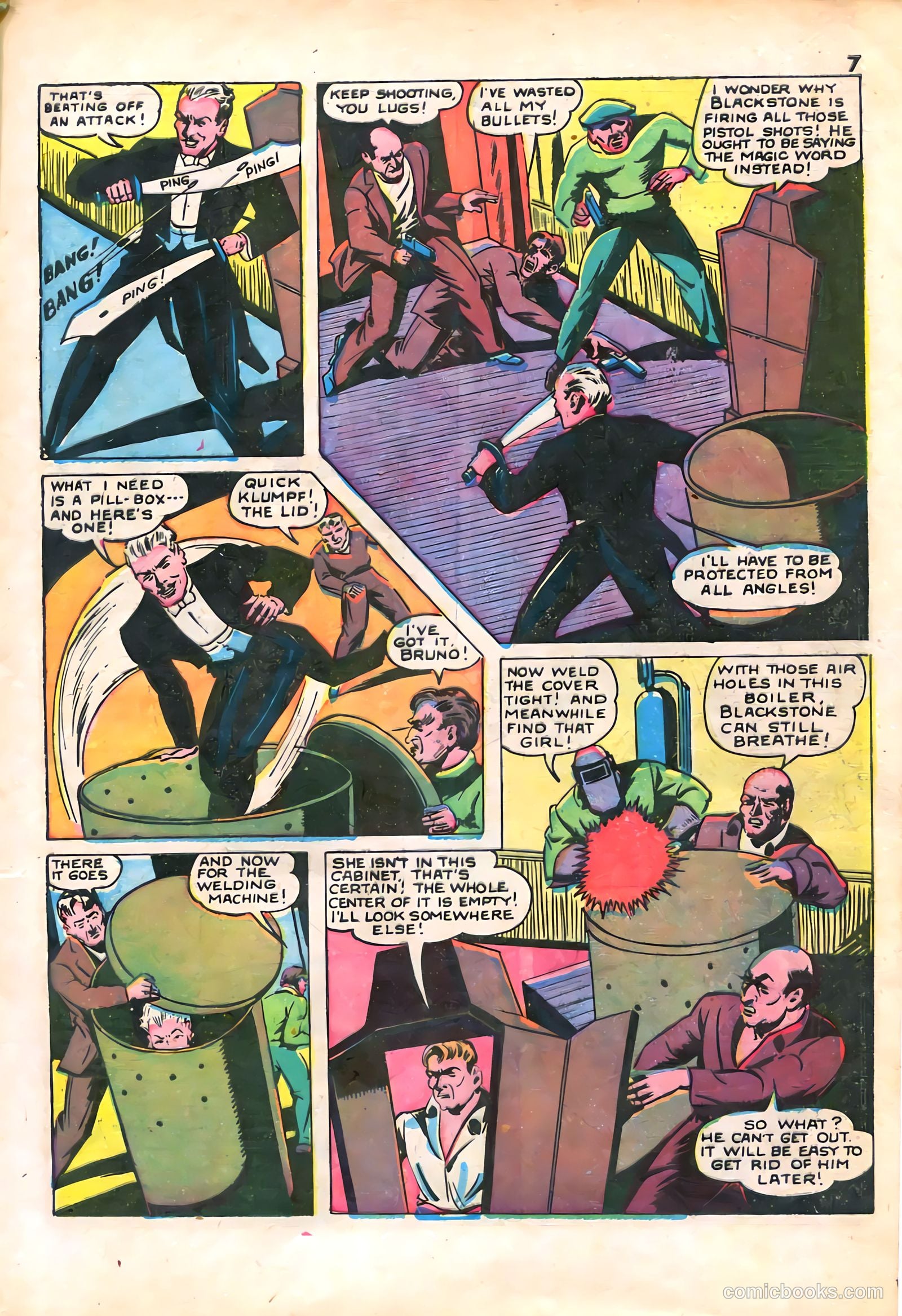Blackstone Master Magician Comics #2 — page 9 of 52