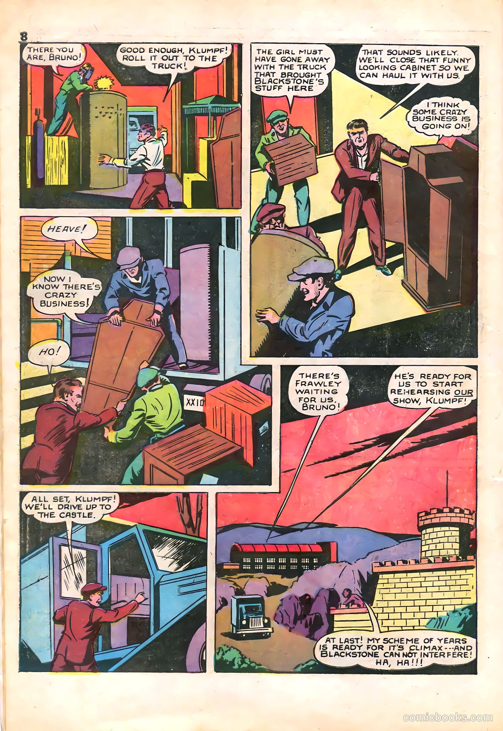 Blackstone Master Magician Comics #2 — page 10 of 52