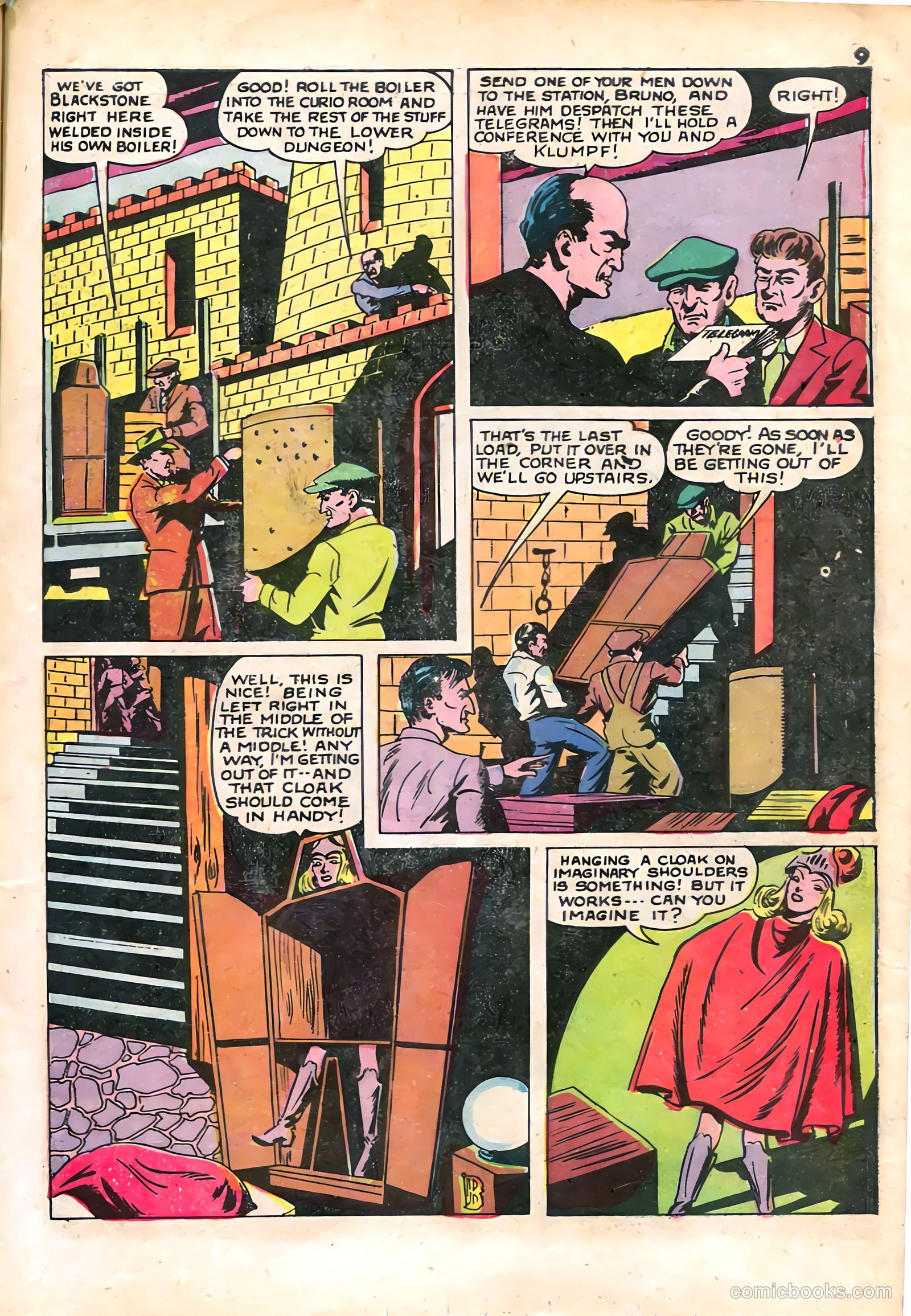 Blackstone Master Magician Comics #2 — page 11 of 52
