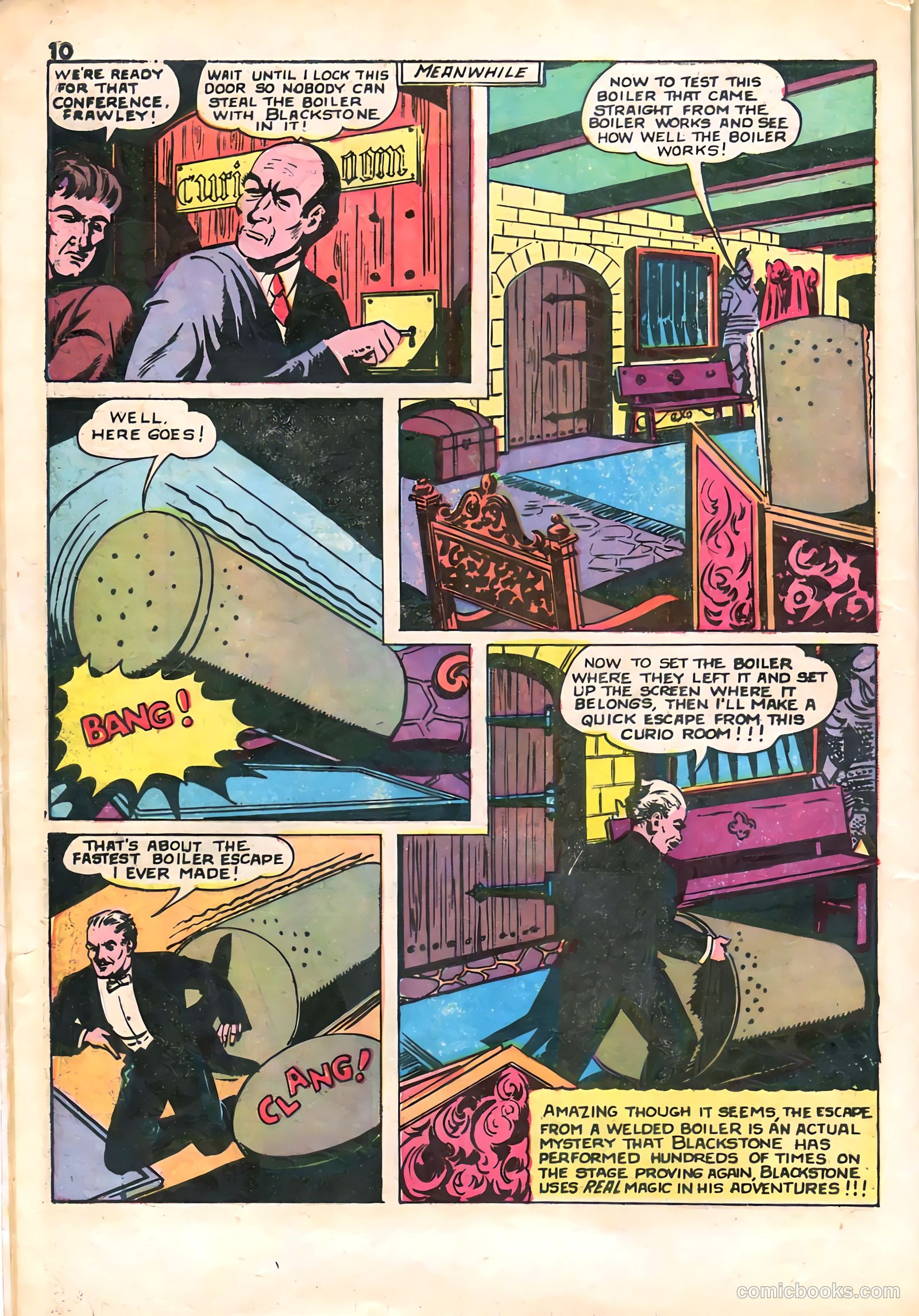 Blackstone Master Magician Comics #2 — page 12 of 52