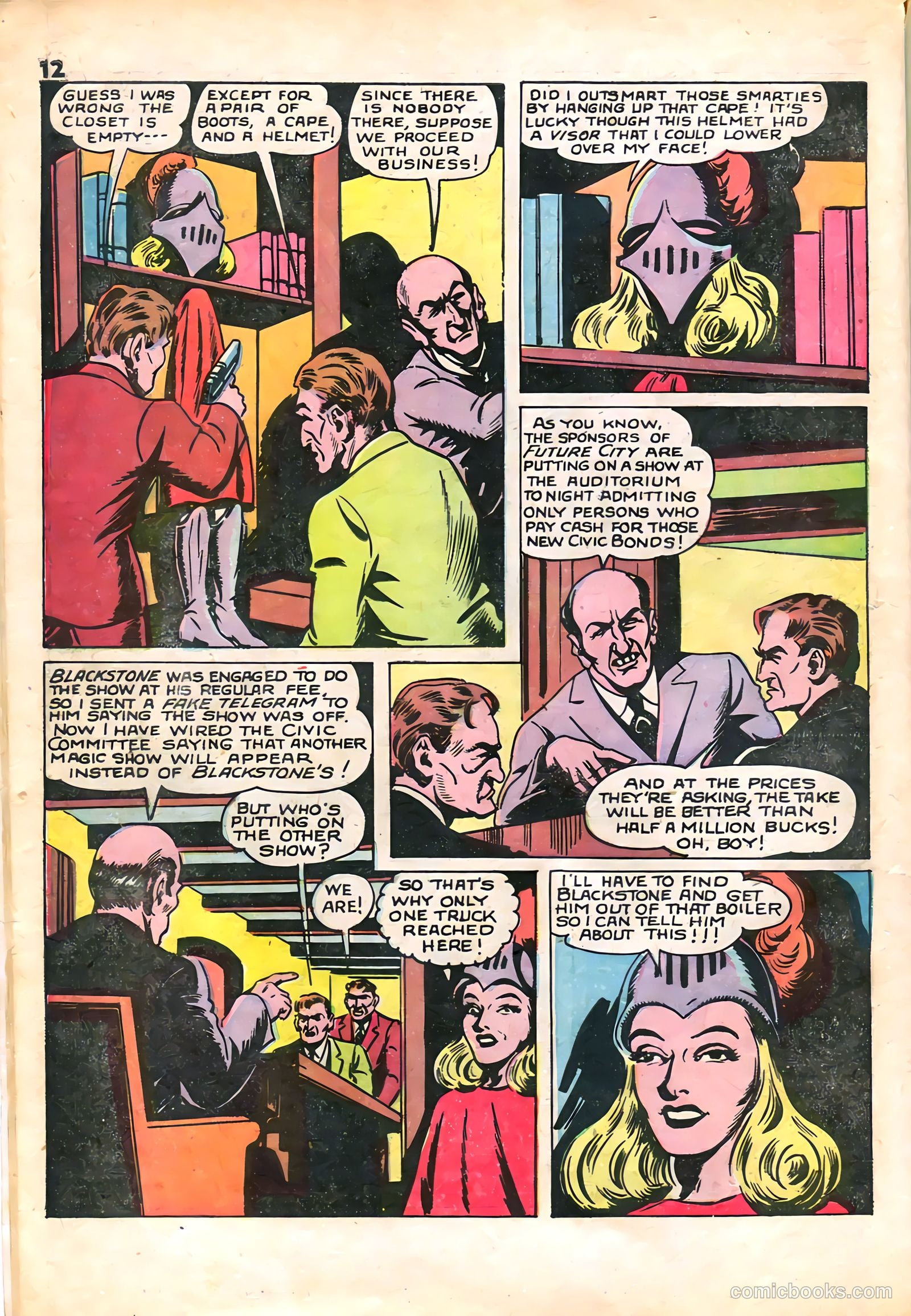Blackstone Master Magician Comics #2 — page 14 of 52
