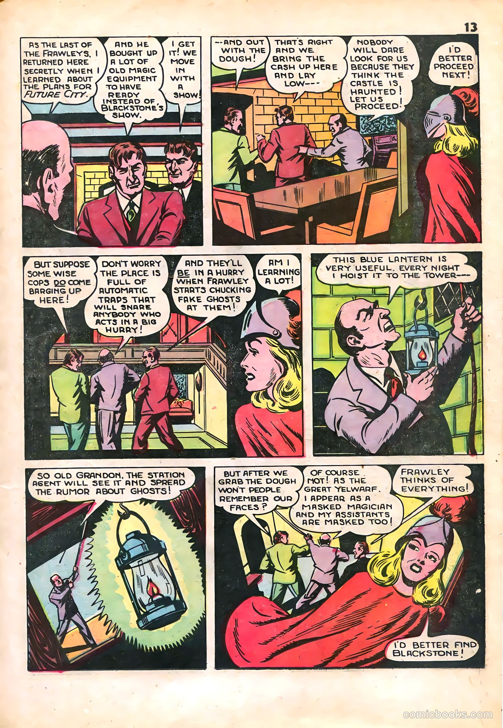 Blackstone Master Magician Comics #2 — page 15 of 52