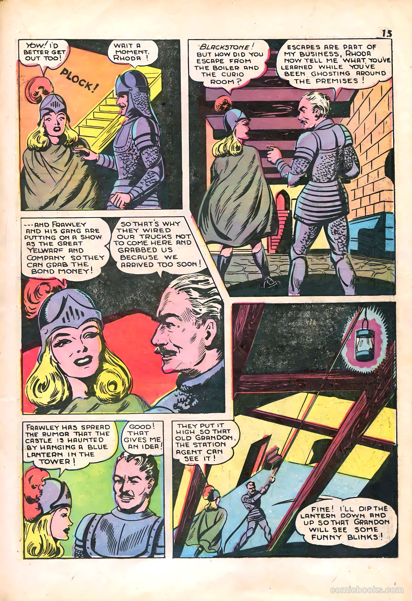 Blackstone Master Magician Comics #2 — page 17 of 52