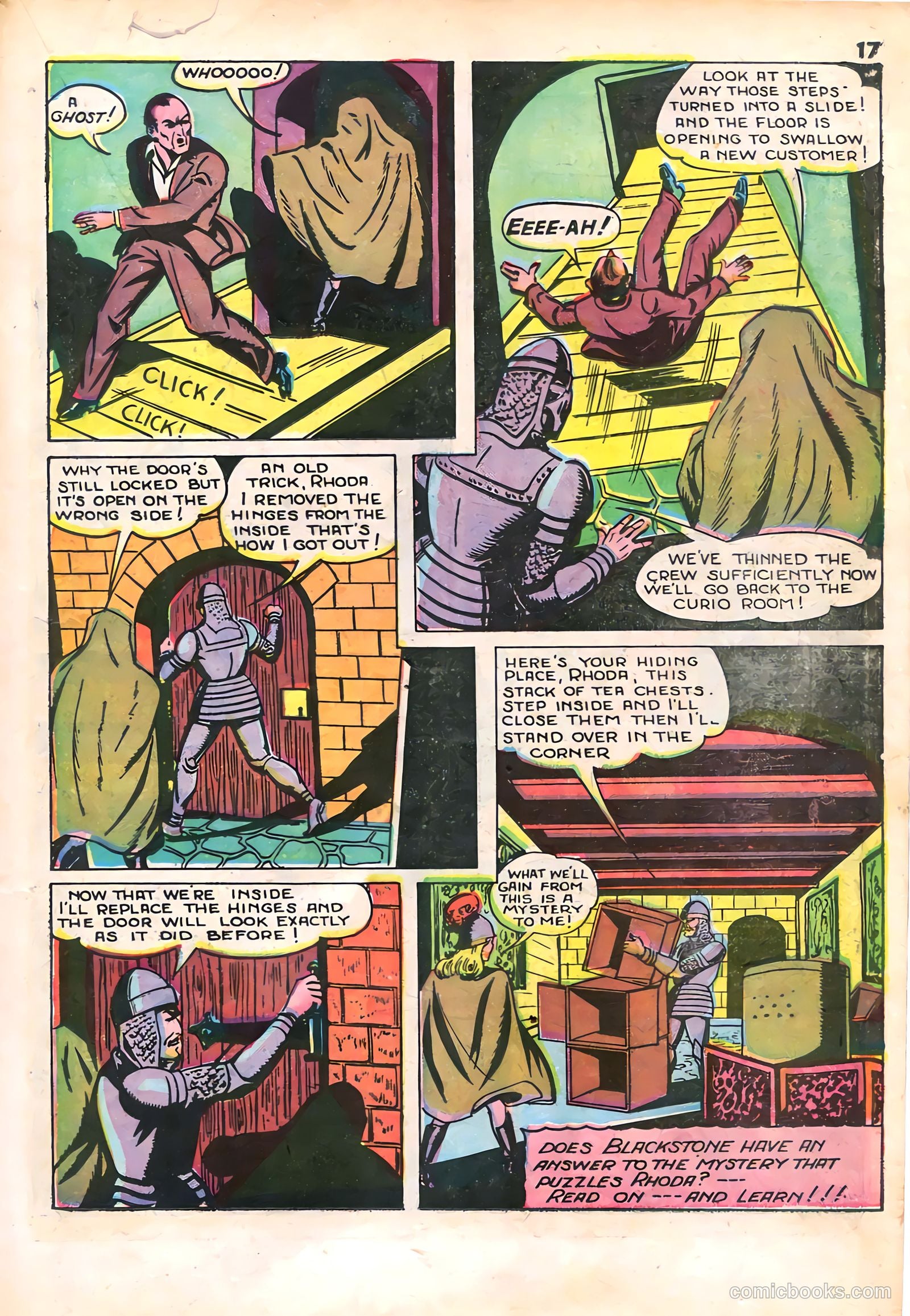 Blackstone Master Magician Comics #2 — page 19 of 52
