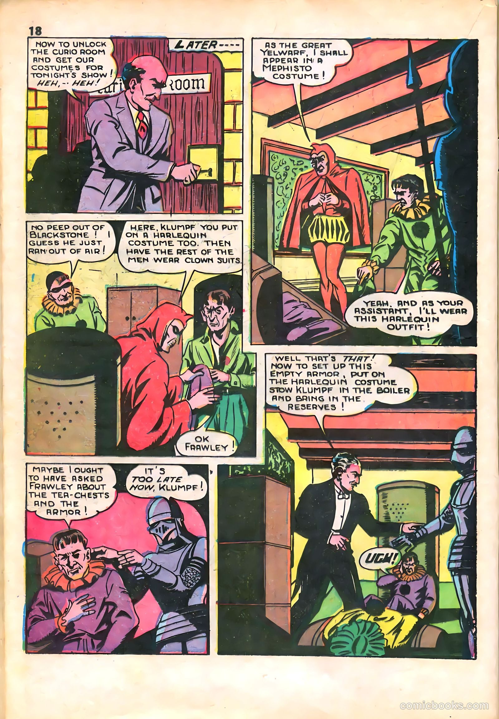 Blackstone Master Magician Comics #2 — page 20 of 52