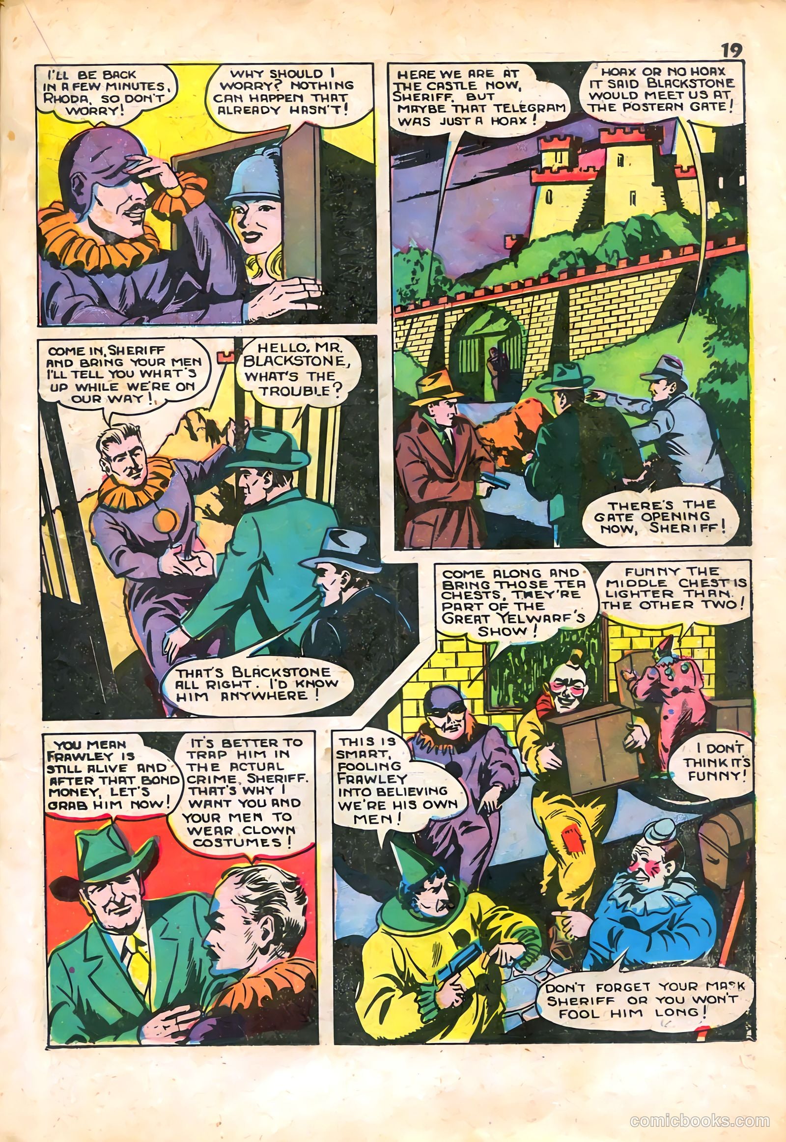 Blackstone Master Magician Comics #2 — page 21 of 52