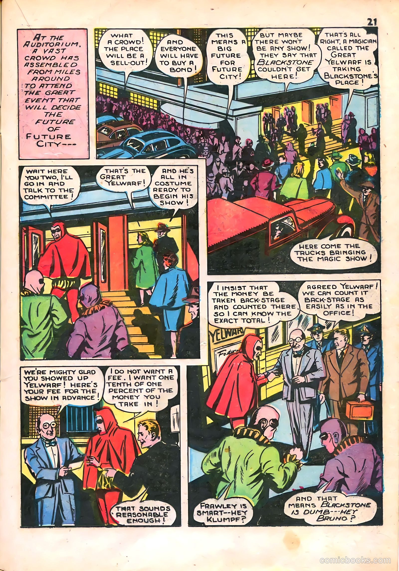 Blackstone Master Magician Comics #2 — page 23 of 52