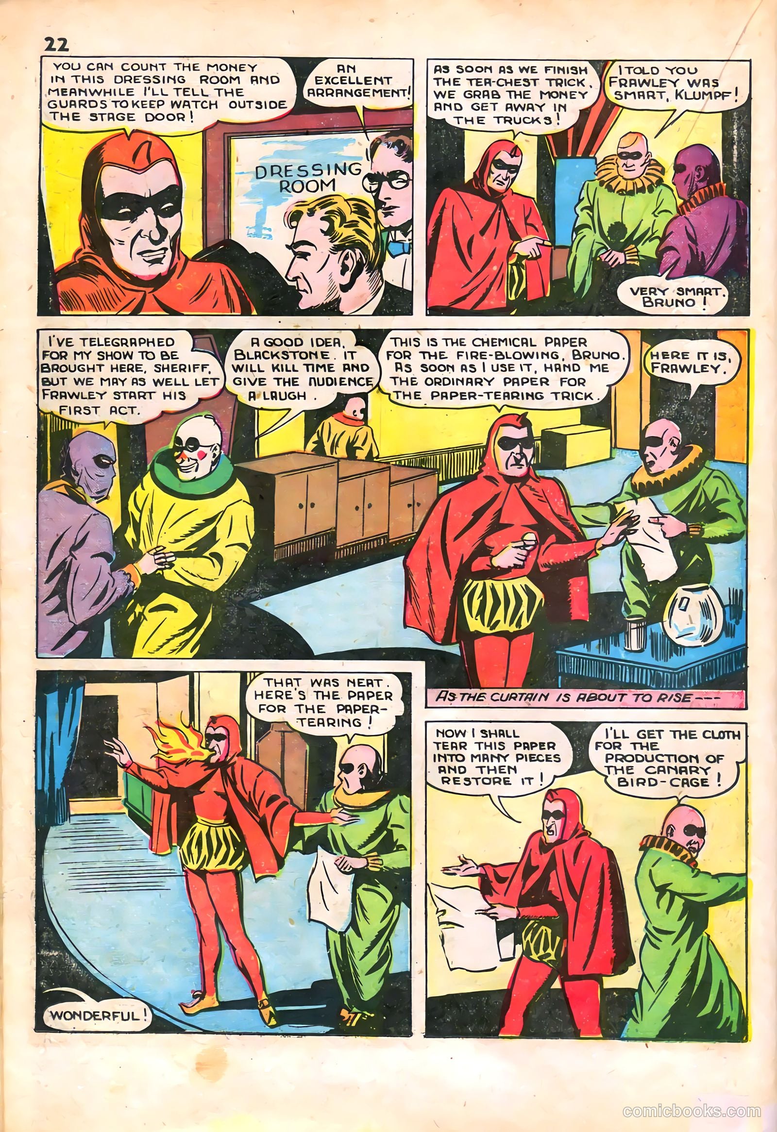 Blackstone Master Magician Comics #2 — page 24 of 52