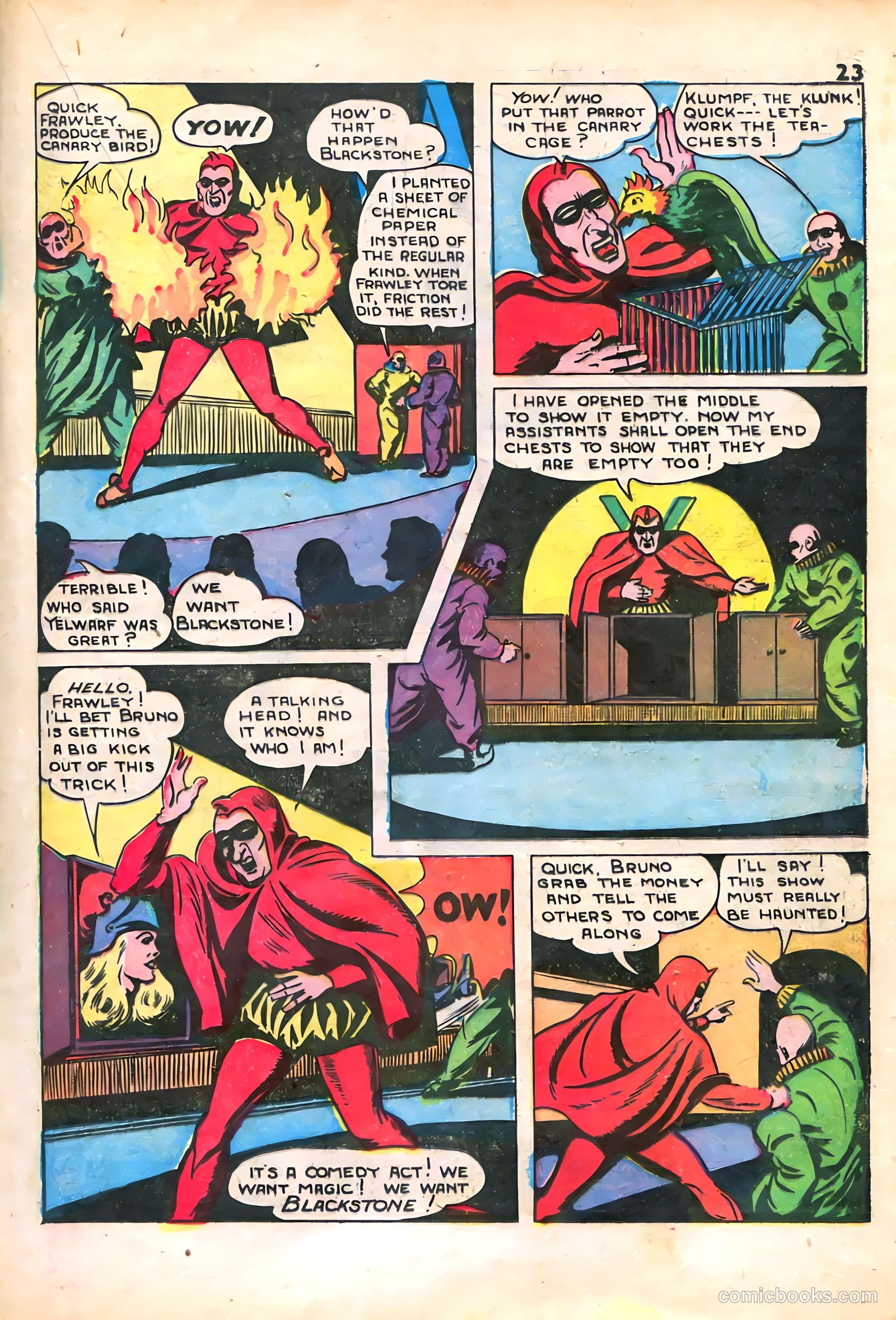 Blackstone Master Magician Comics #2 — page 25 of 52