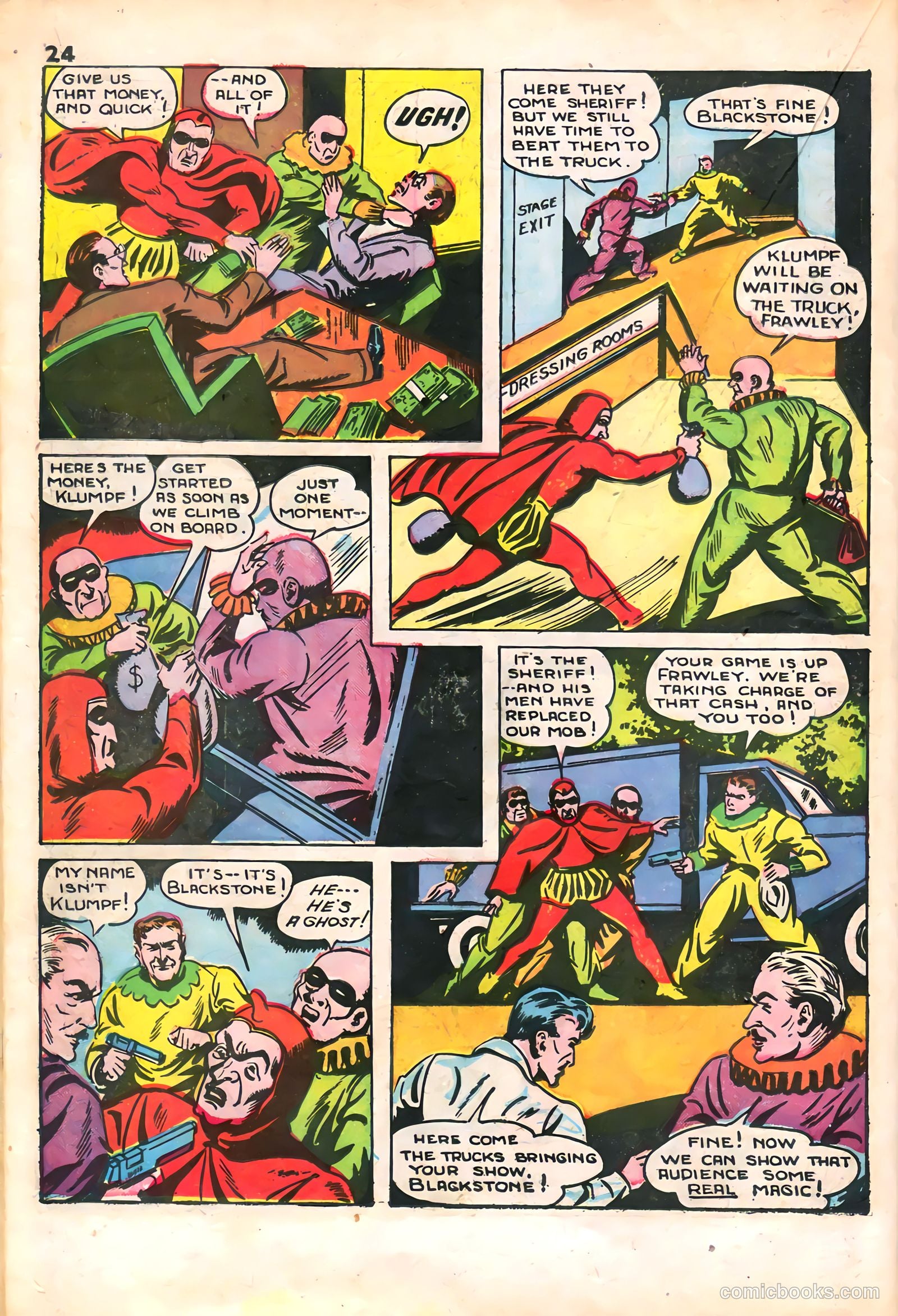 Blackstone Master Magician Comics #2 — page 26 of 52