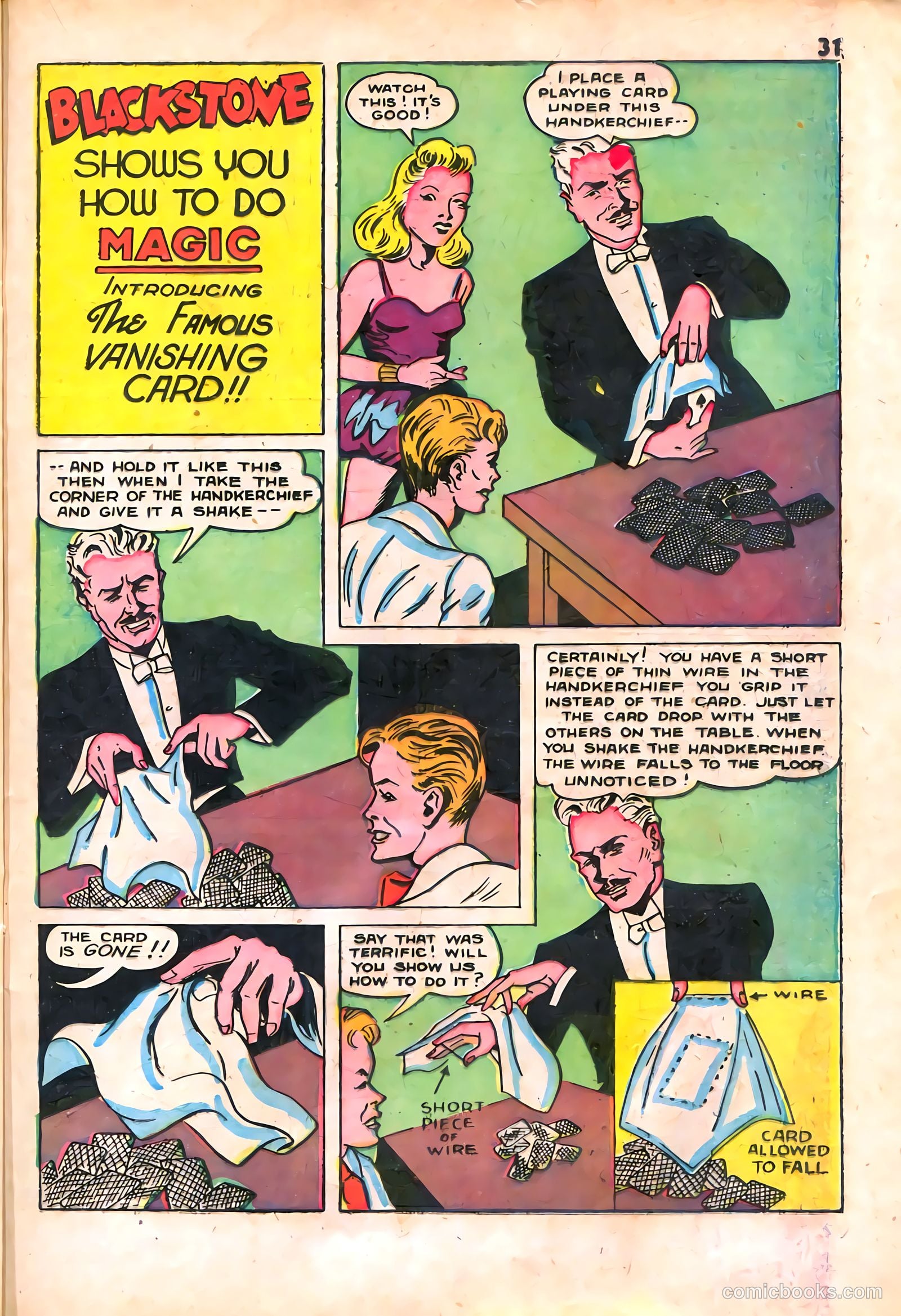Blackstone Master Magician Comics #2 — page 33 of 52