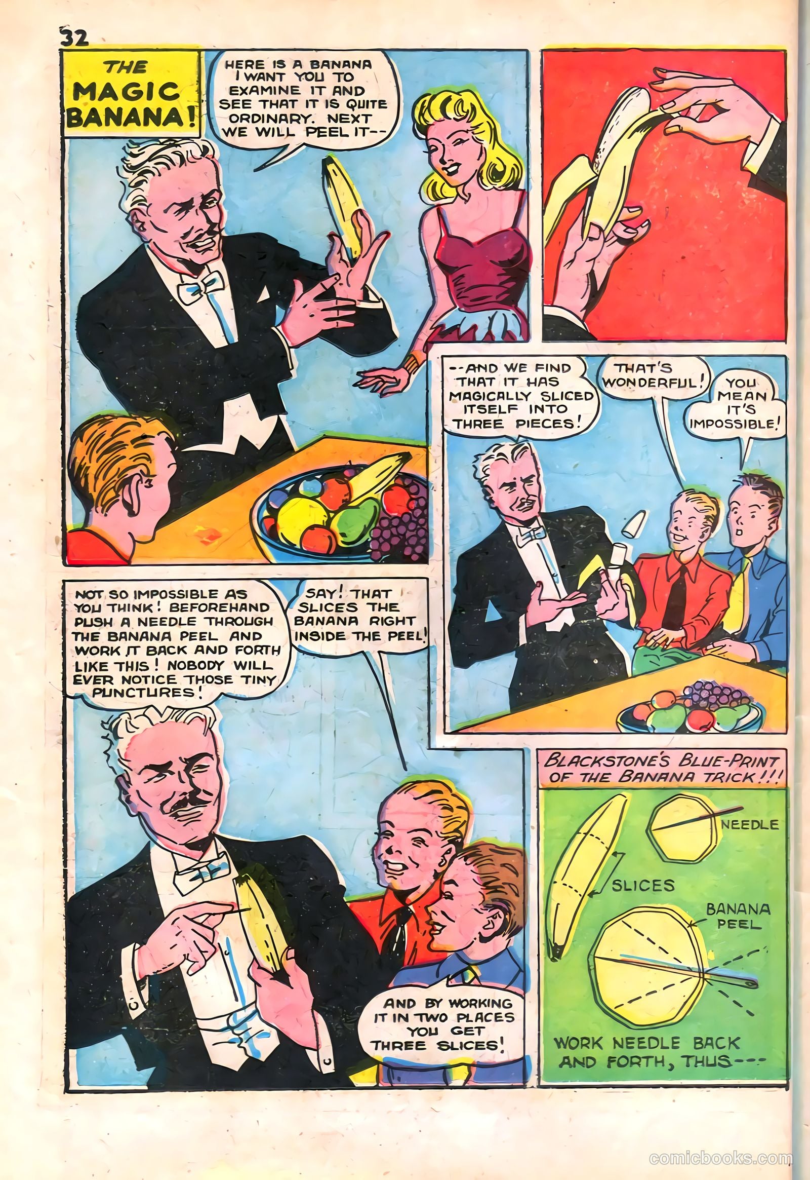 Blackstone Master Magician Comics #2 — page 34 of 52
