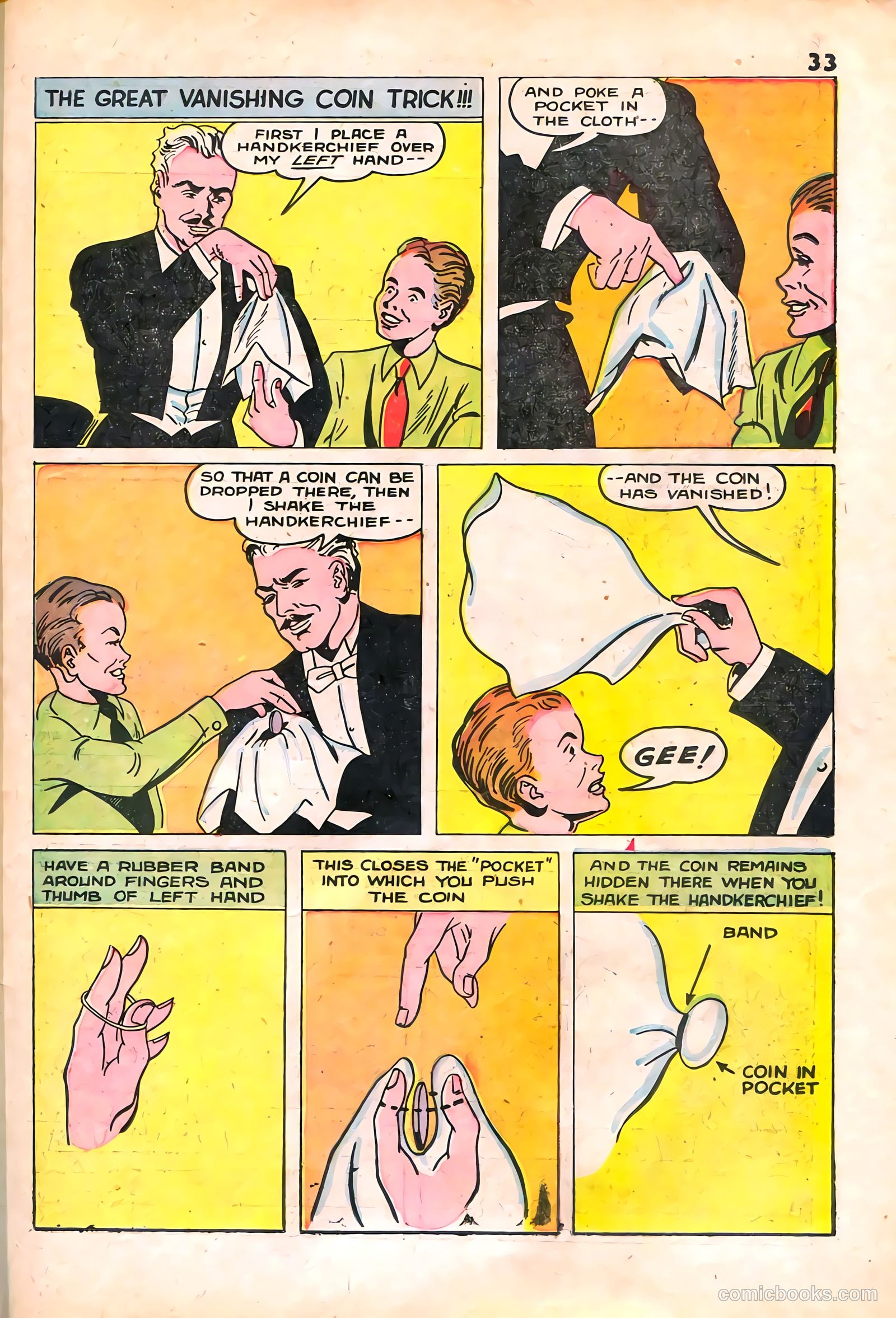Blackstone Master Magician Comics #2 — page 35 of 52