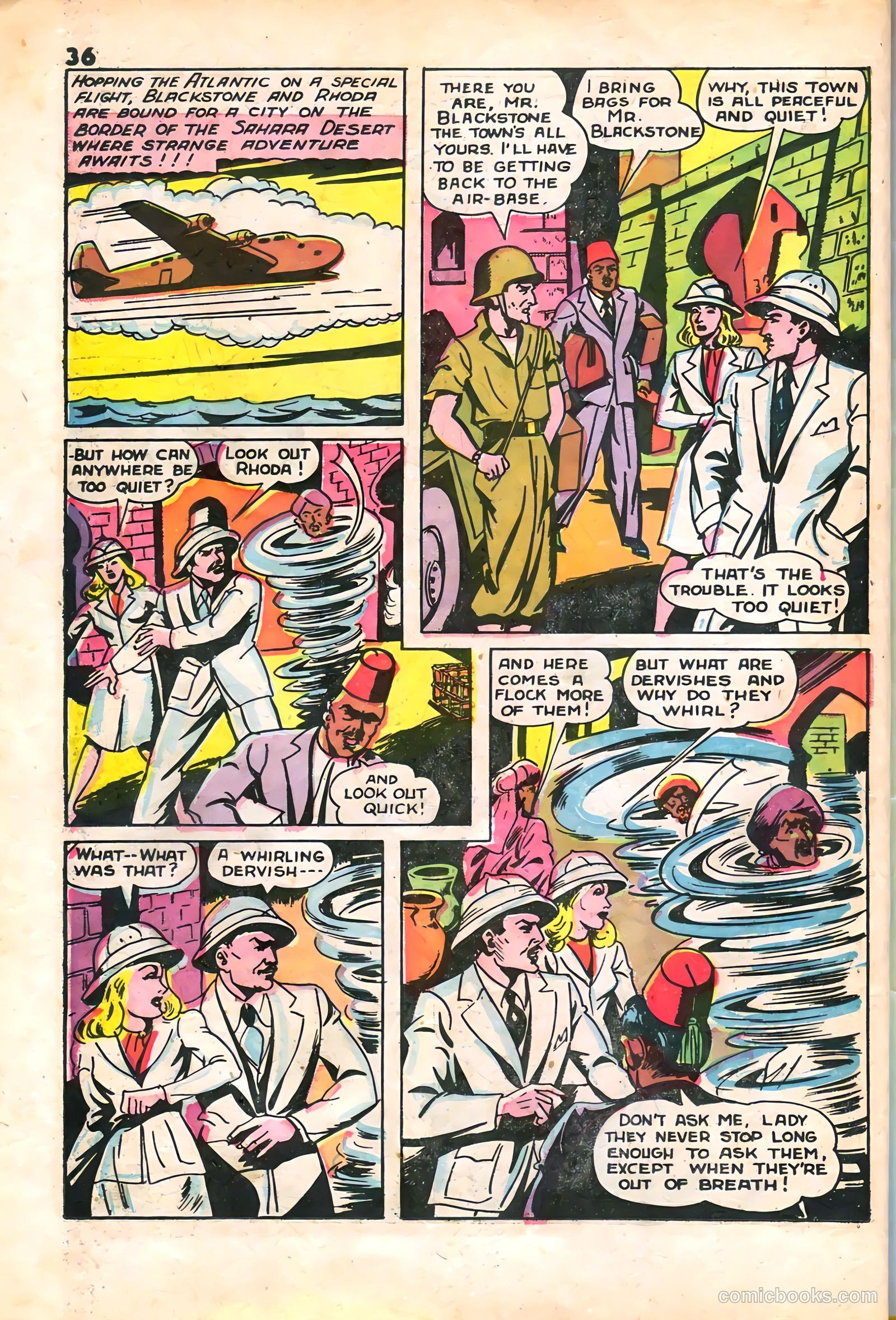 Blackstone Master Magician Comics #2 — page 38 of 52