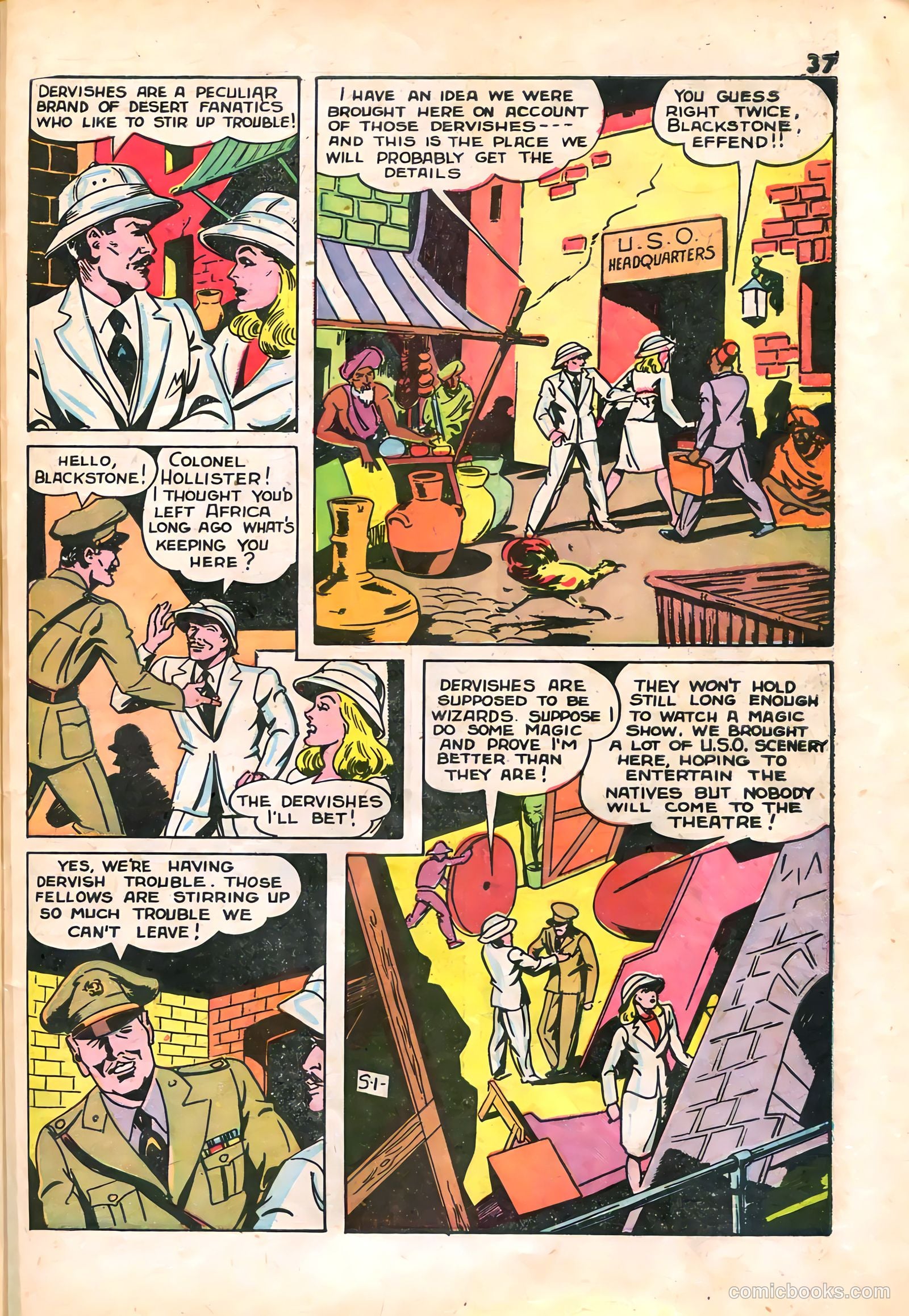 Blackstone Master Magician Comics #2 — page 39 of 52