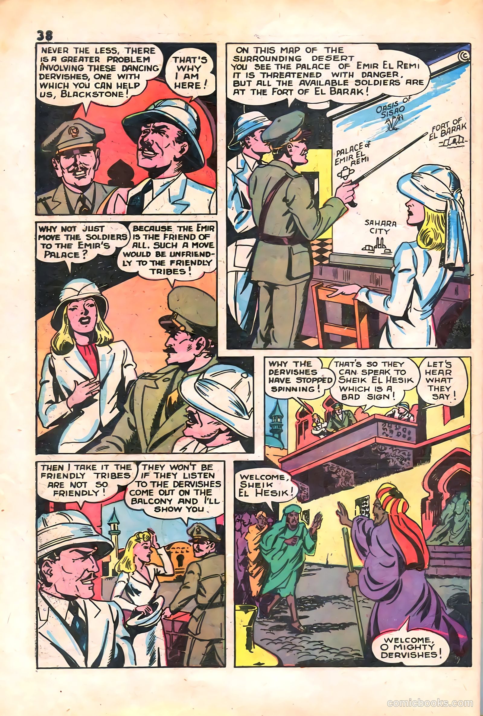 Blackstone Master Magician Comics #2 — page 40 of 52