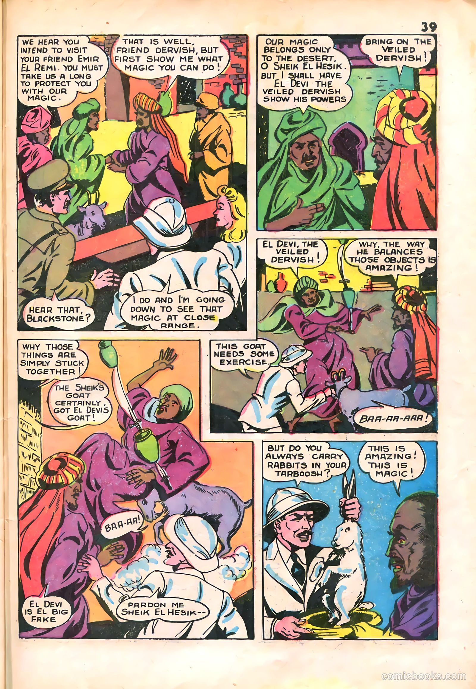 Blackstone Master Magician Comics #2 — page 41 of 52