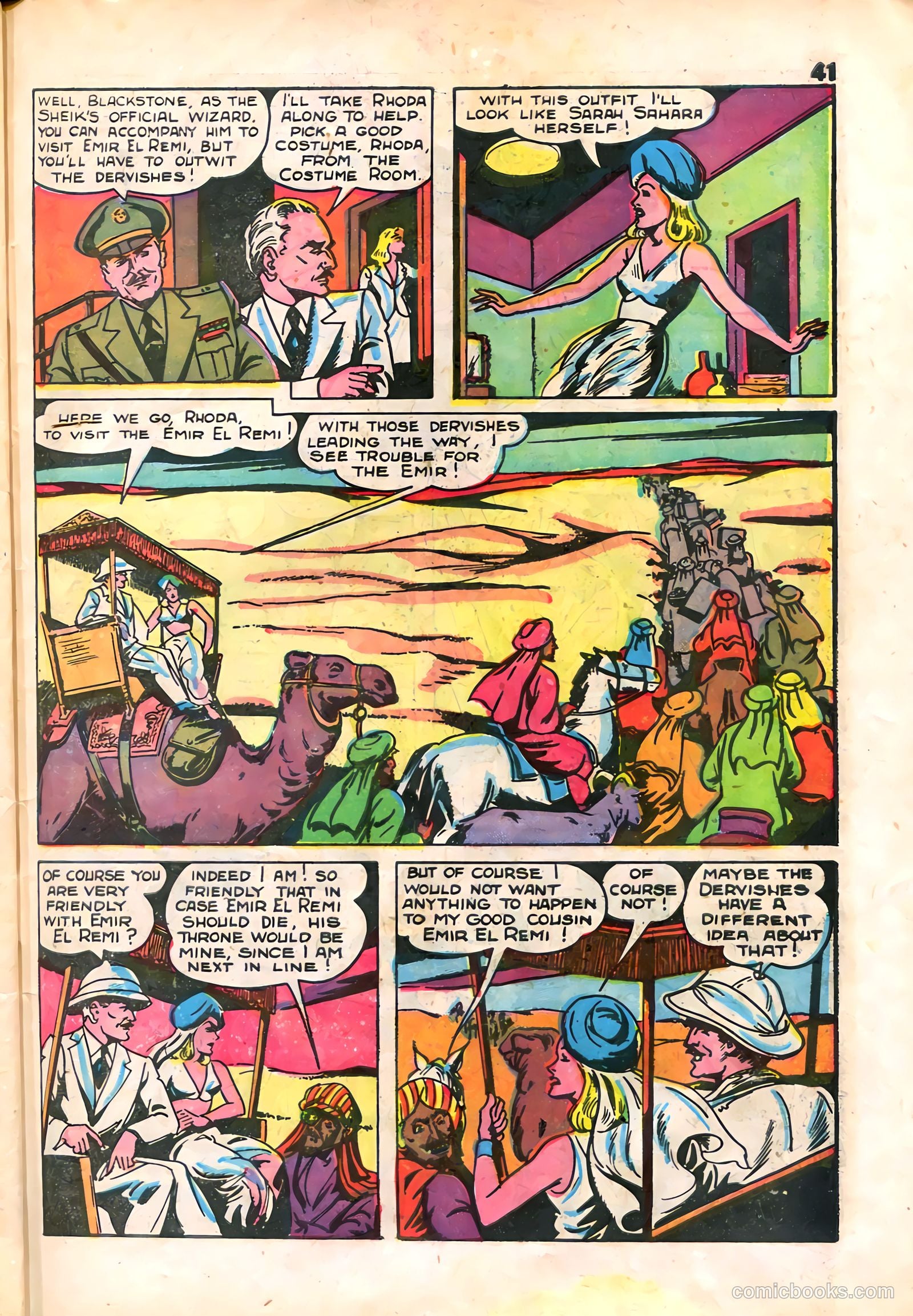 Blackstone Master Magician Comics #2 — page 43 of 52