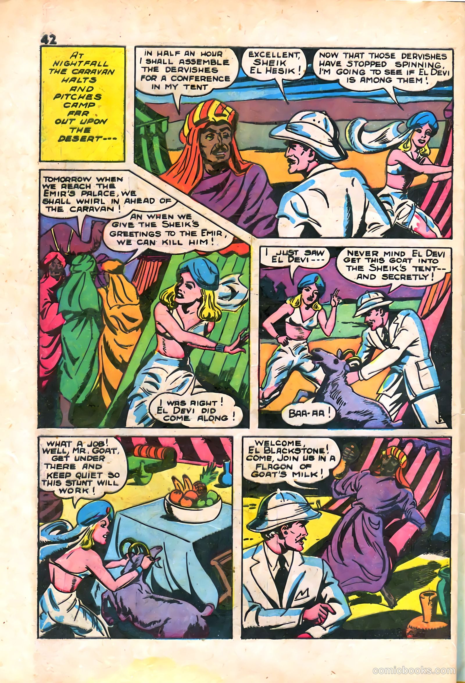 Blackstone Master Magician Comics #2 — page 44 of 52