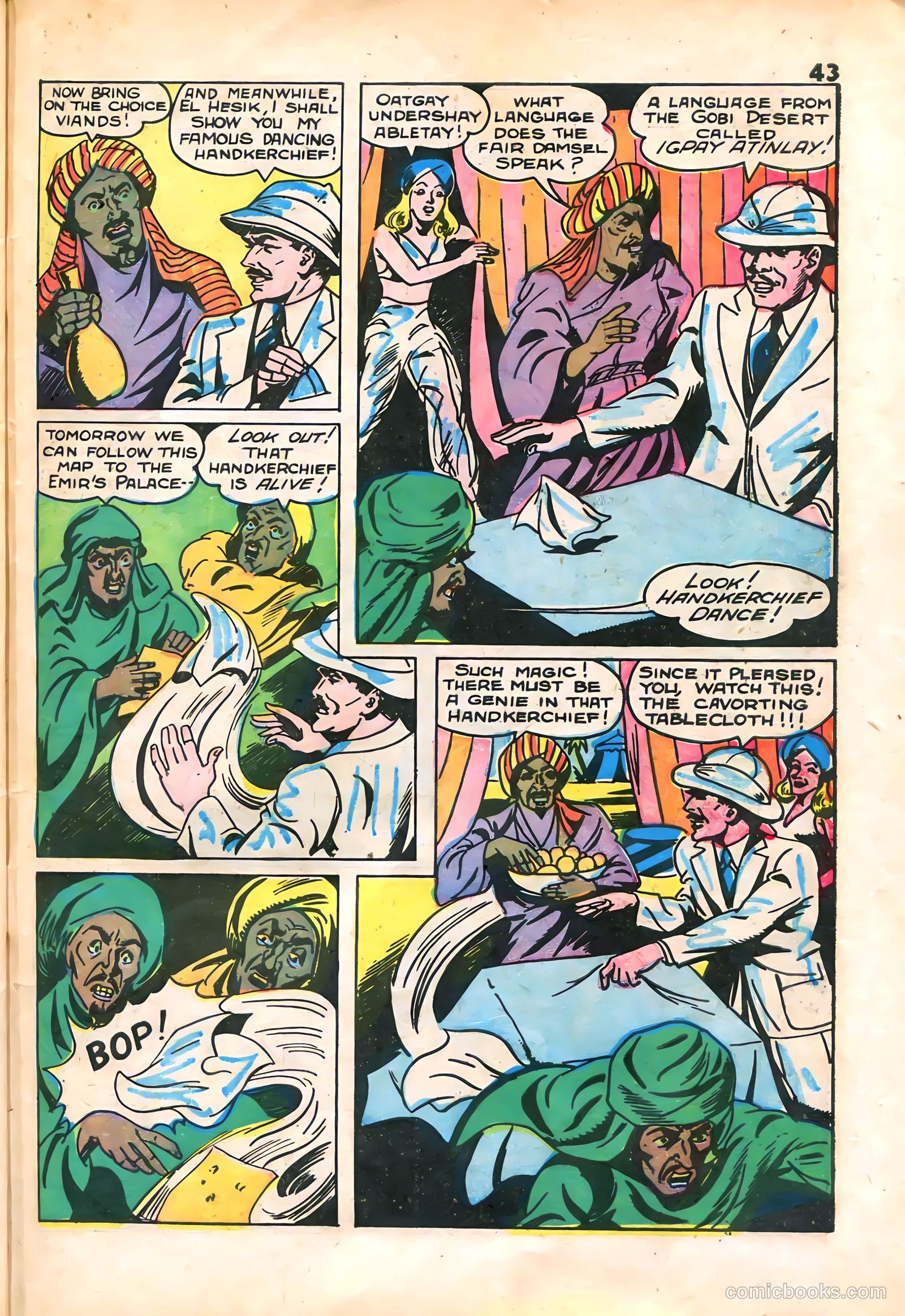 Blackstone Master Magician Comics #2 — page 45 of 52