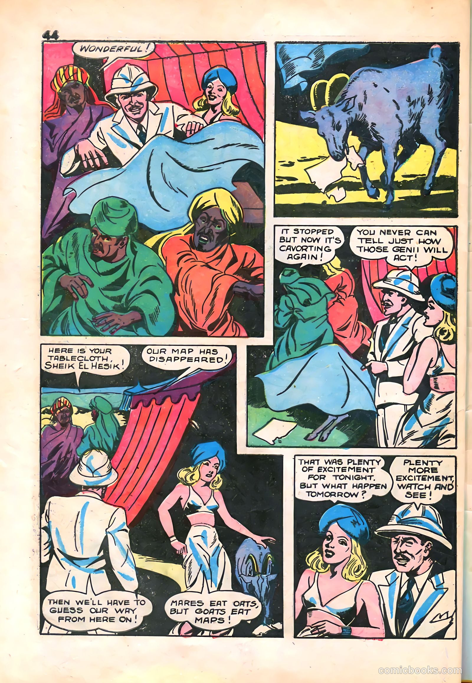 Blackstone Master Magician Comics #2 — page 46 of 52