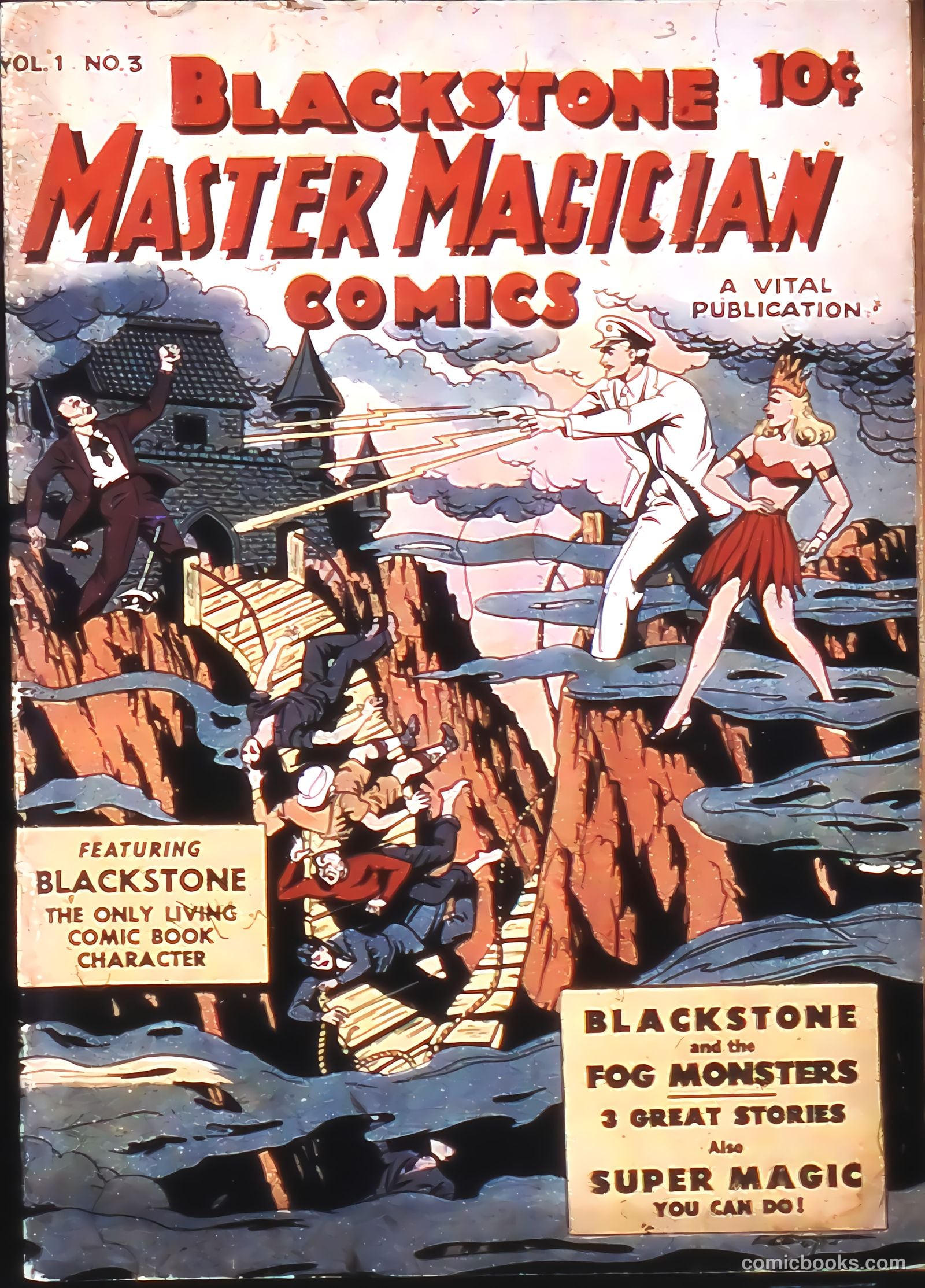 Blackstone Master Magician Comics #3 — page 1 of 52