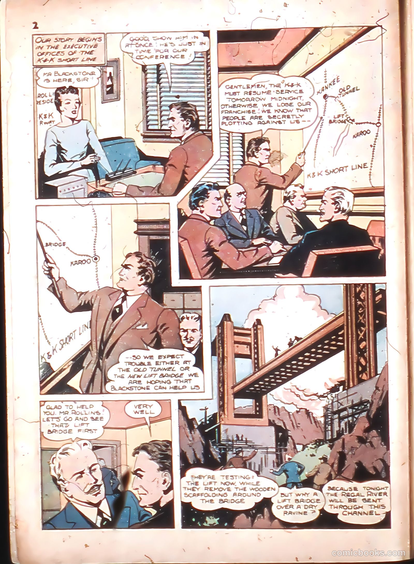 Blackstone Master Magician Comics #3 — page 4 of 52